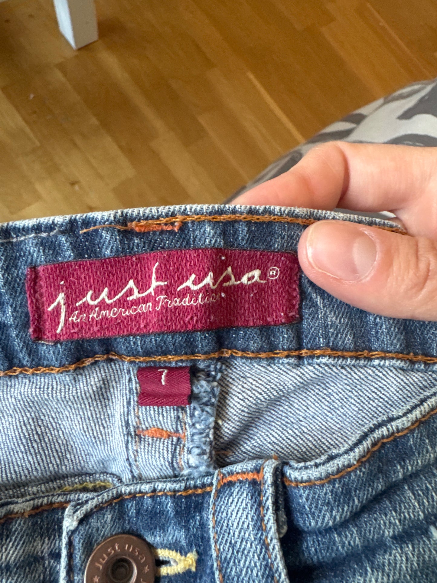 Lågmidjade jeans stl: XS