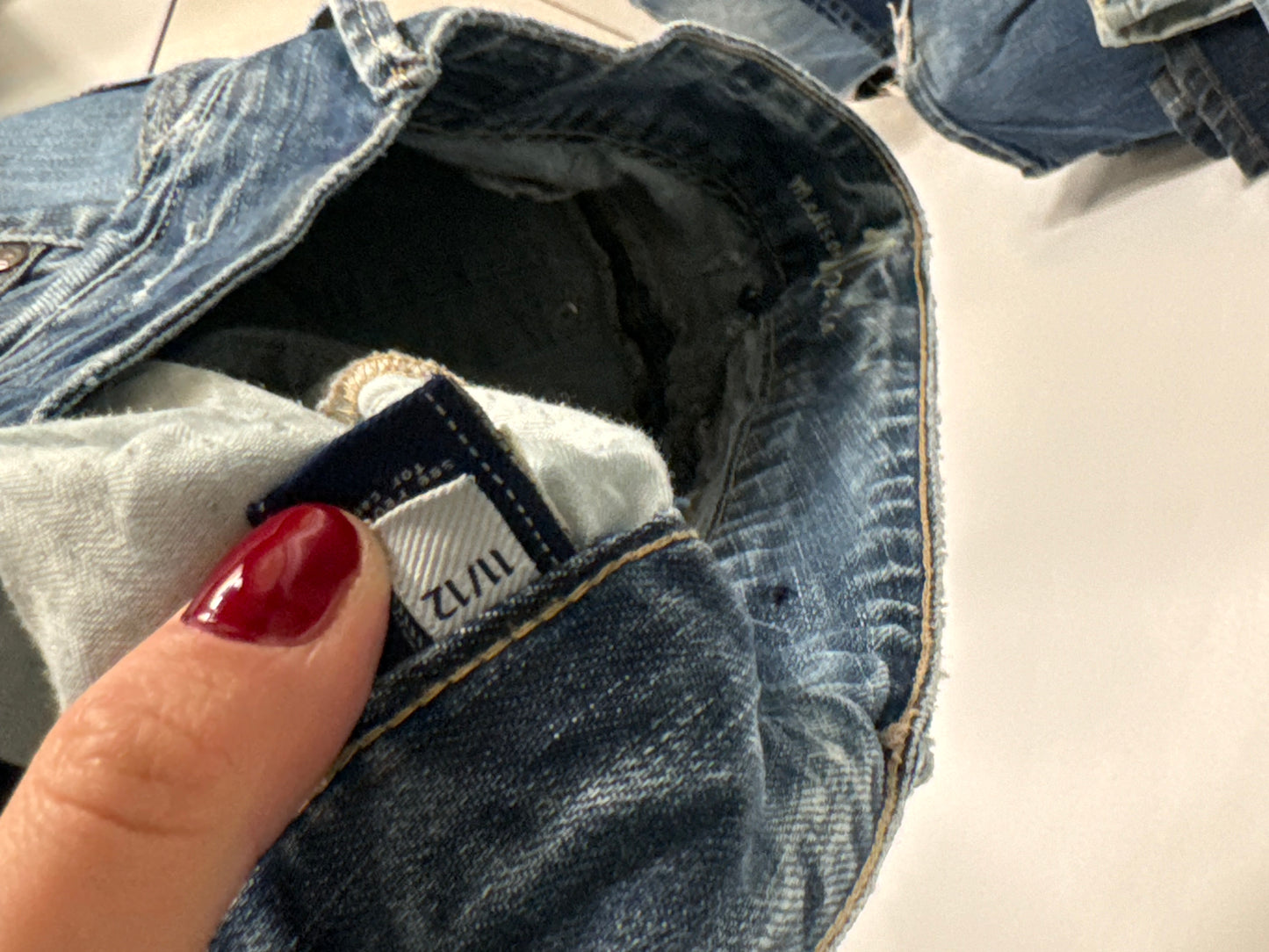 Lågmidjade jeans stl: L