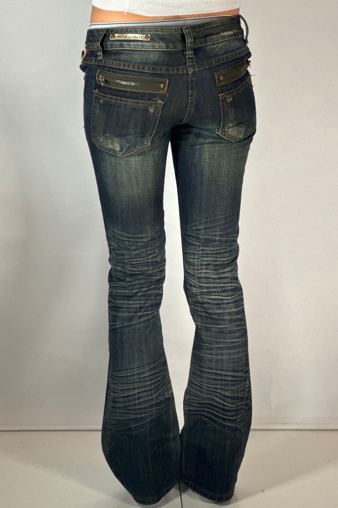 Lågmidjade jeans stl: XXXS