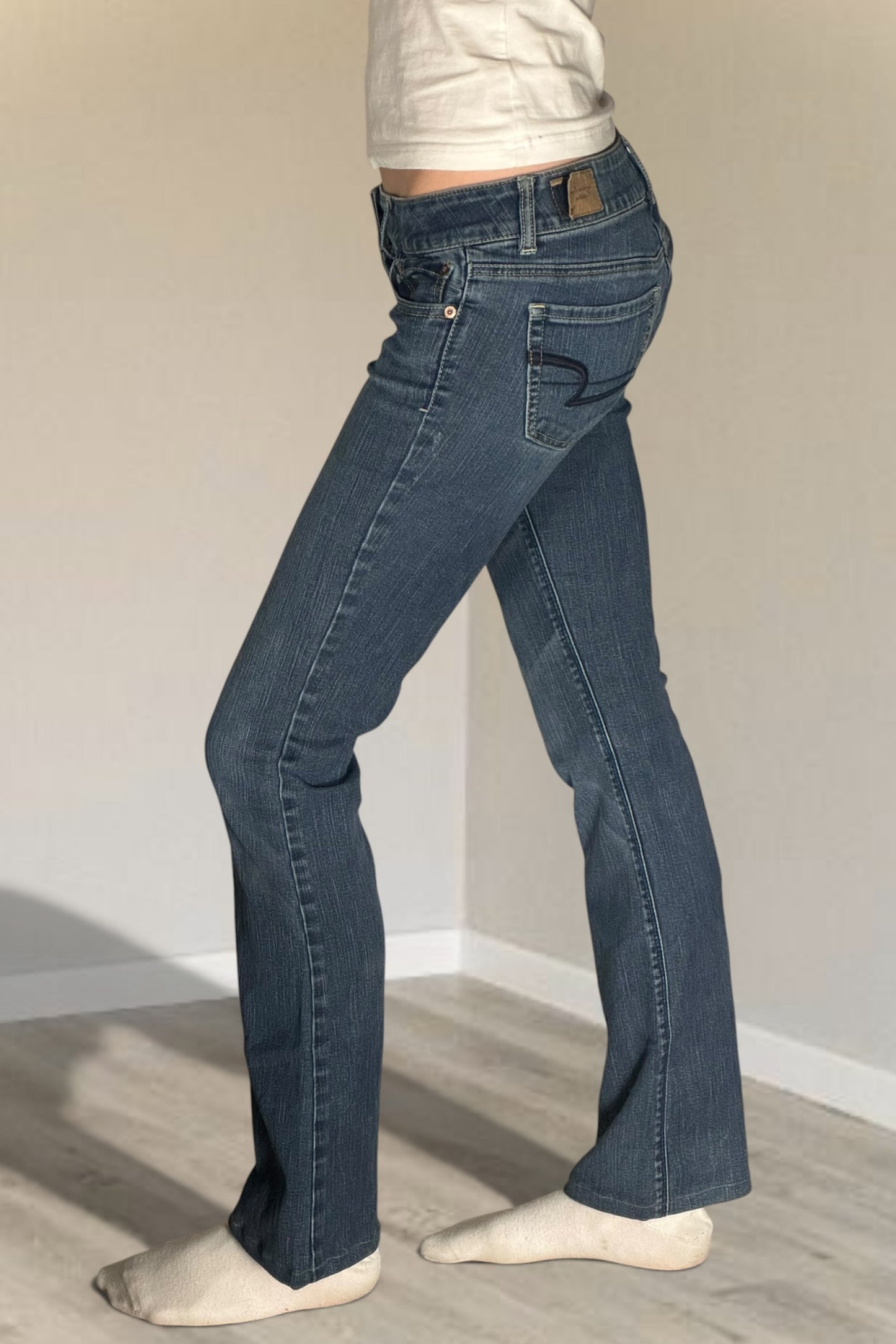 Lågmidjade jeans stl: XXS