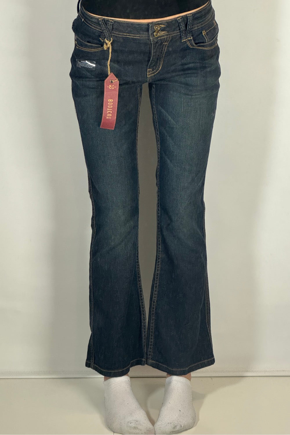 Lågmidjade jeans stl: S