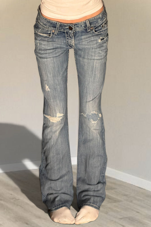 Lågmidjade jeans stl: XS/S