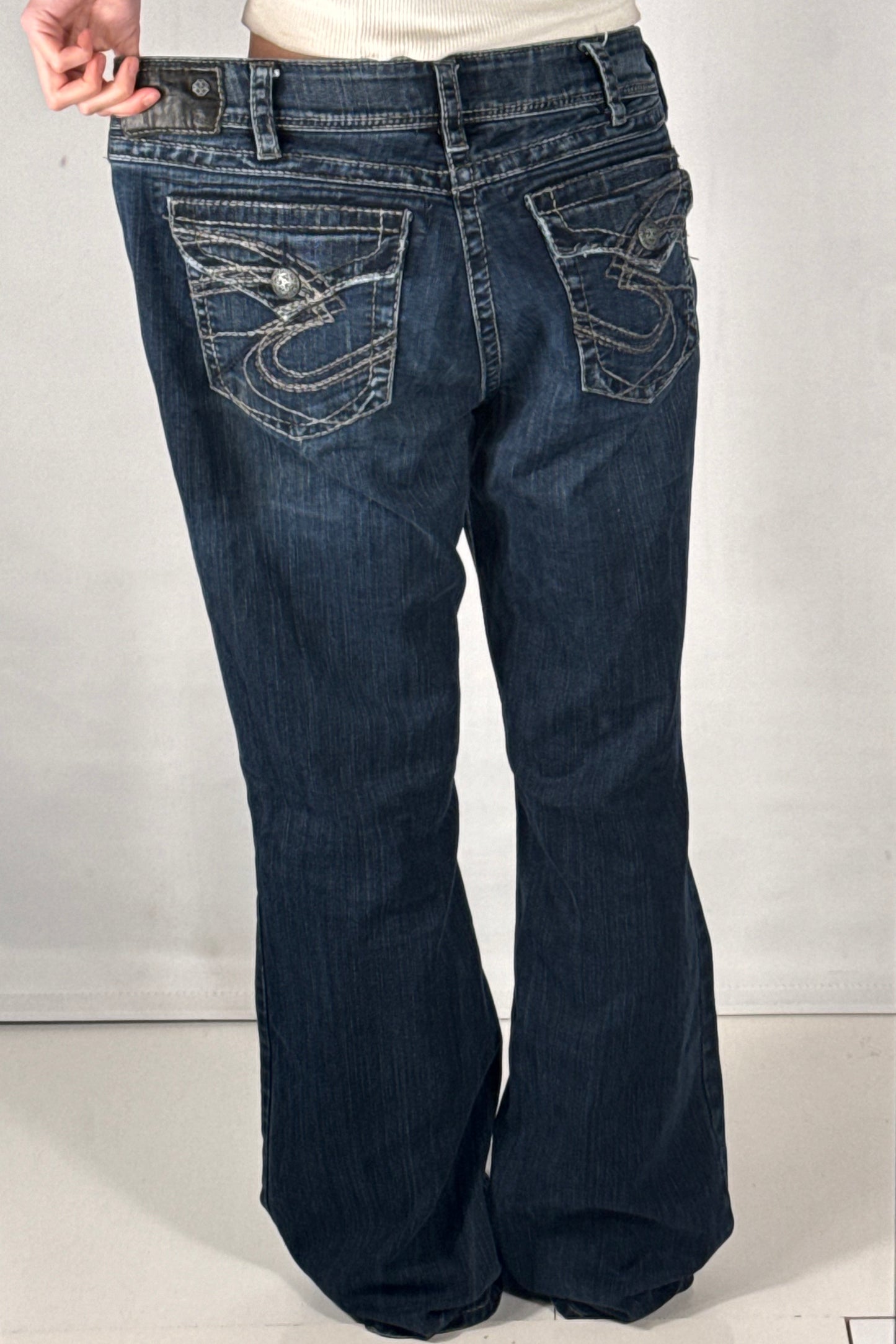 Lågmidjade jeans stl: L