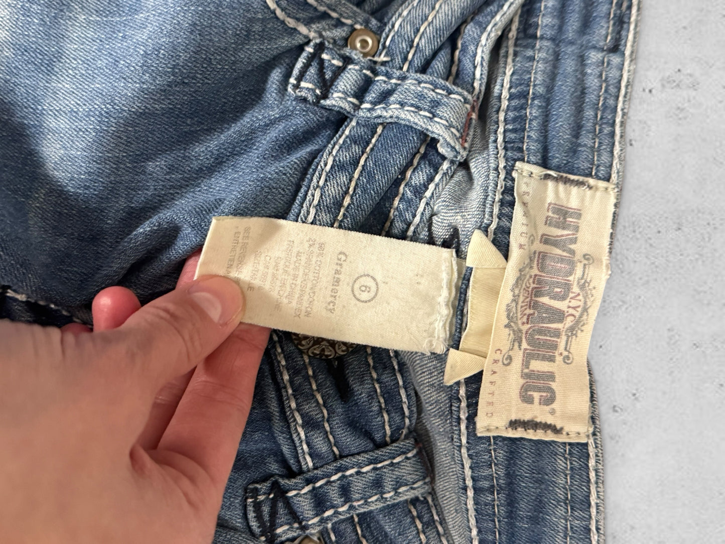 Lågmidjade jeans stl: S