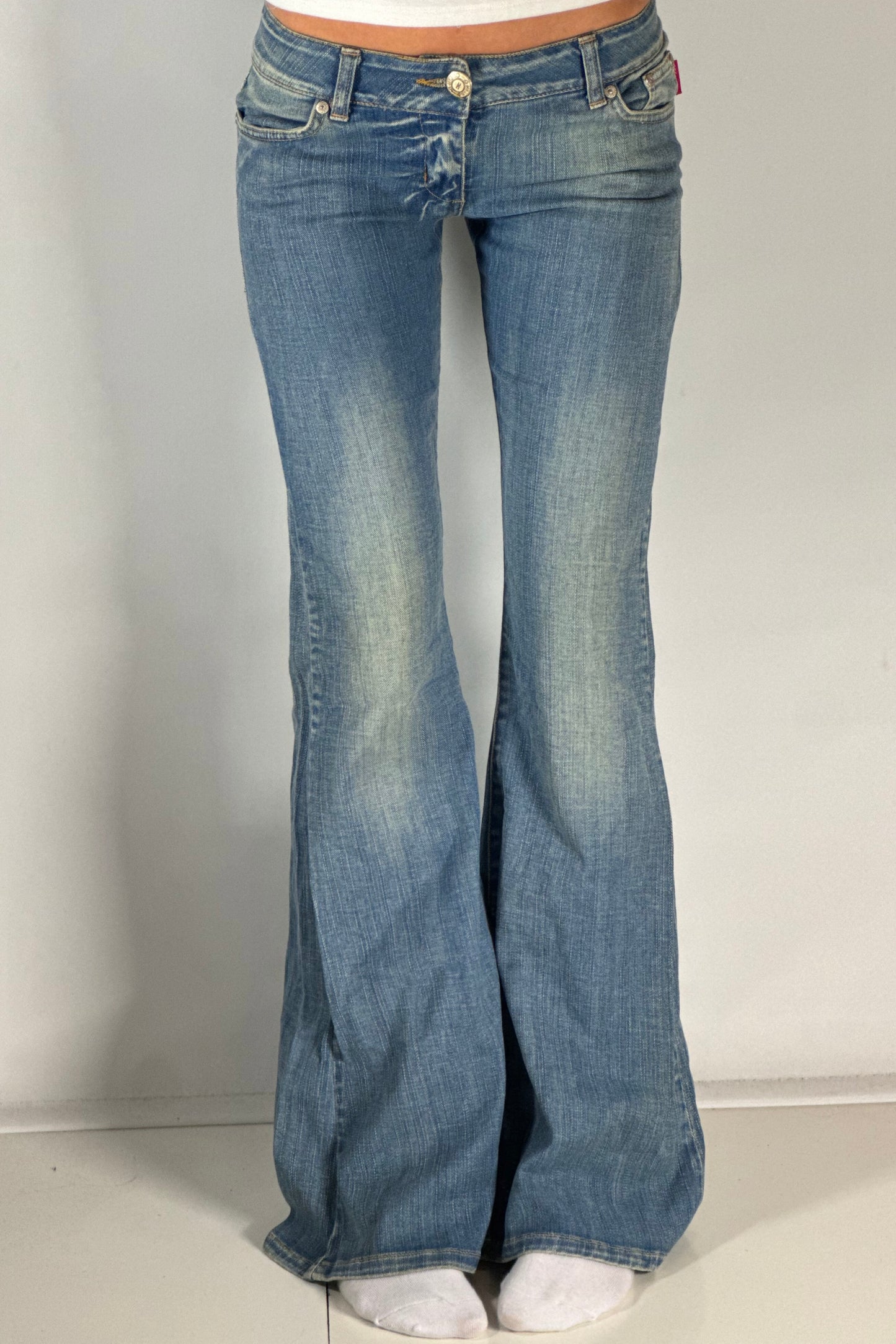 Lågmidjade jeans stl: XS