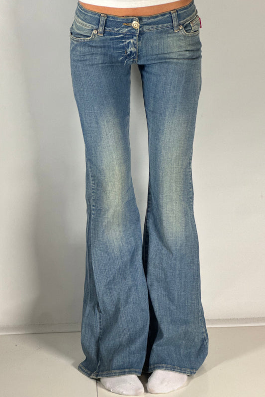 Lågmidjade jeans stl: XS