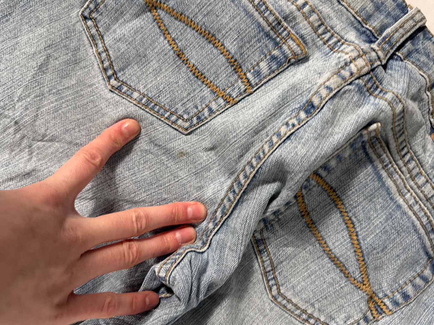 Lågmidjade jeans stl: XS