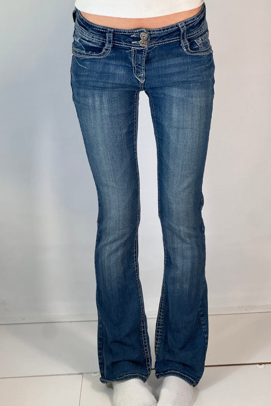 Lågmidjade jeans stl: XXS