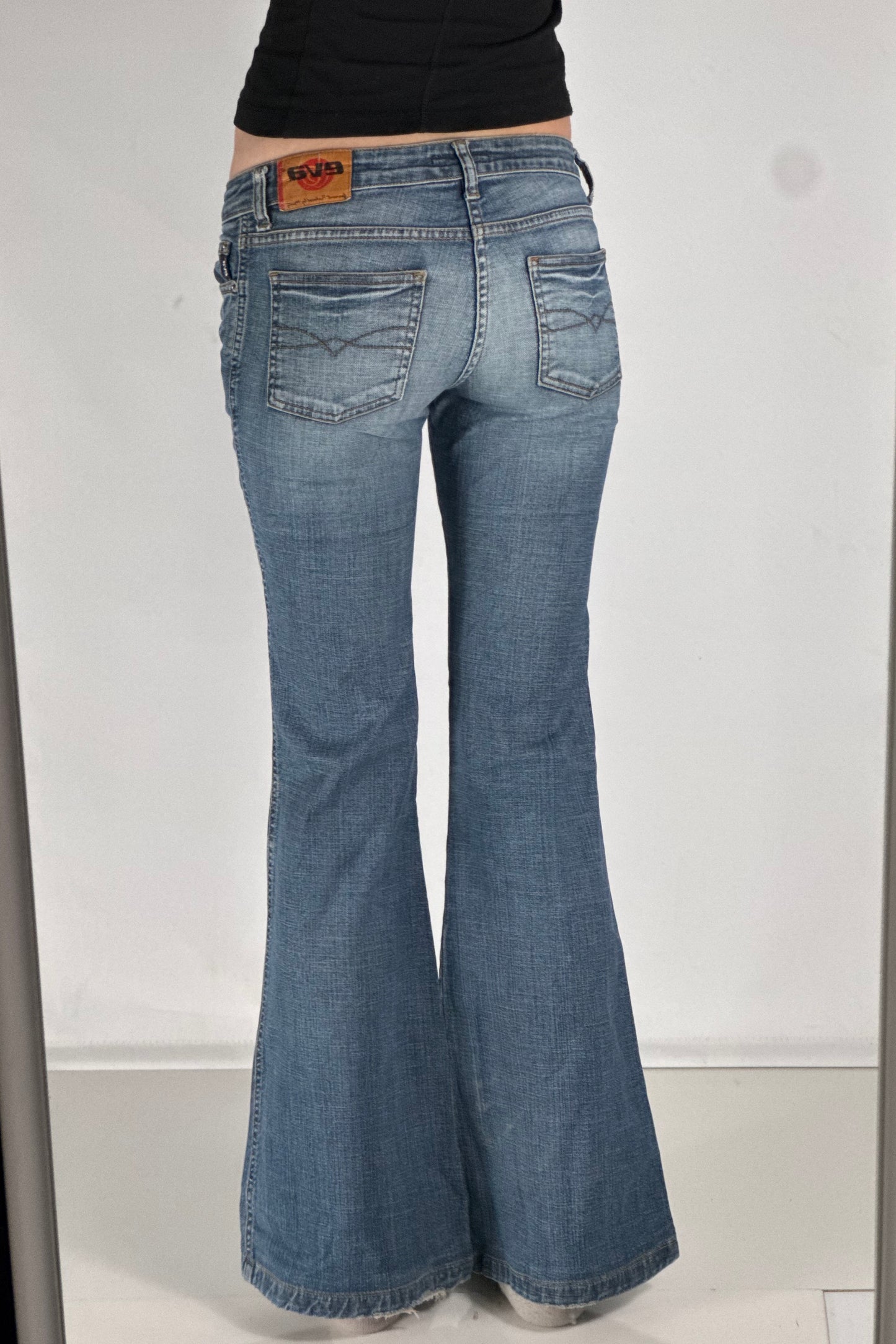 Lågmidjade jeans stl: XS