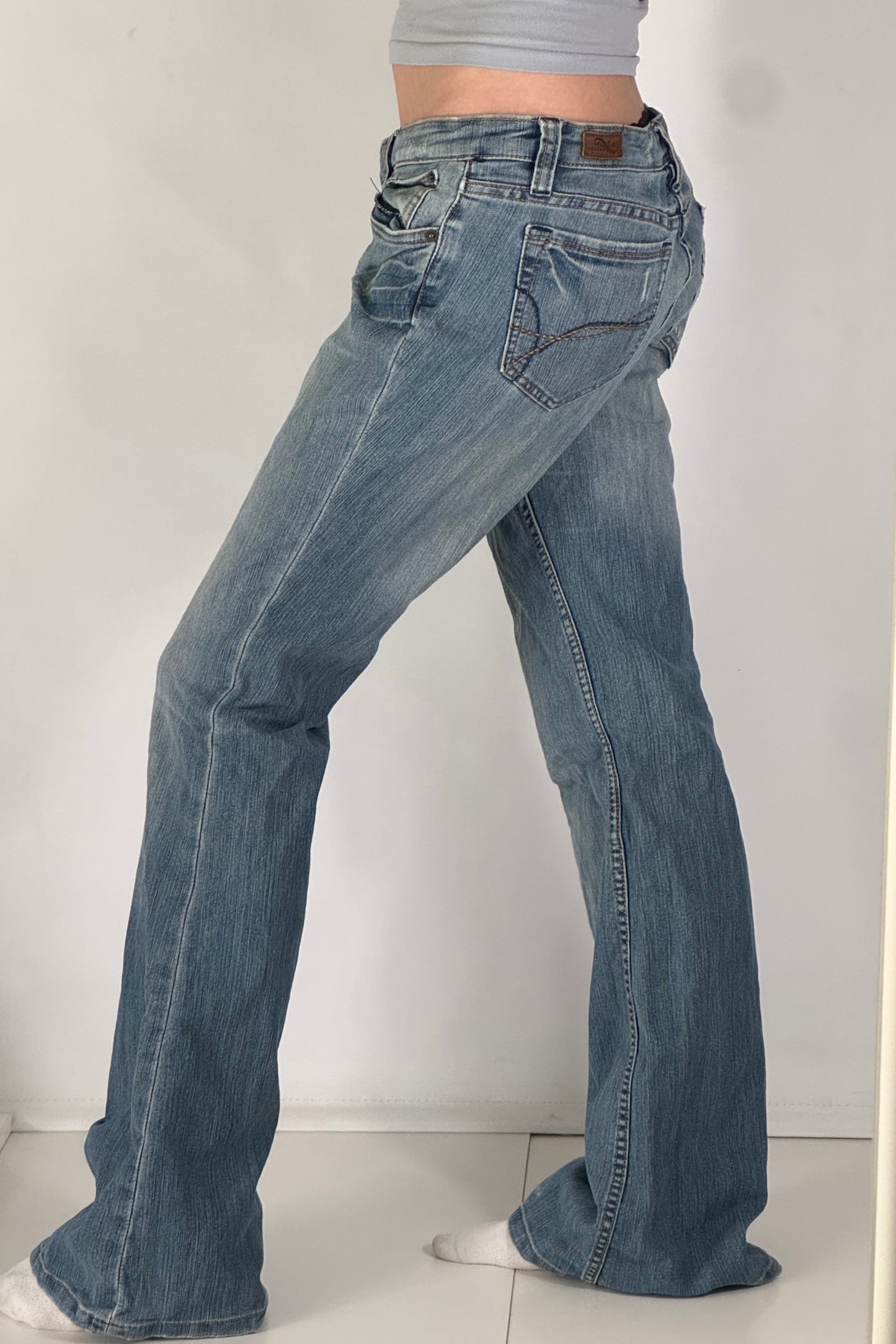 Lågmidjade jeans stl: M