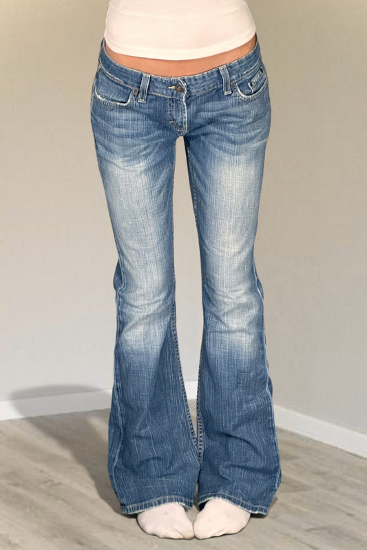 Lågmidjade jeans stl: S/M