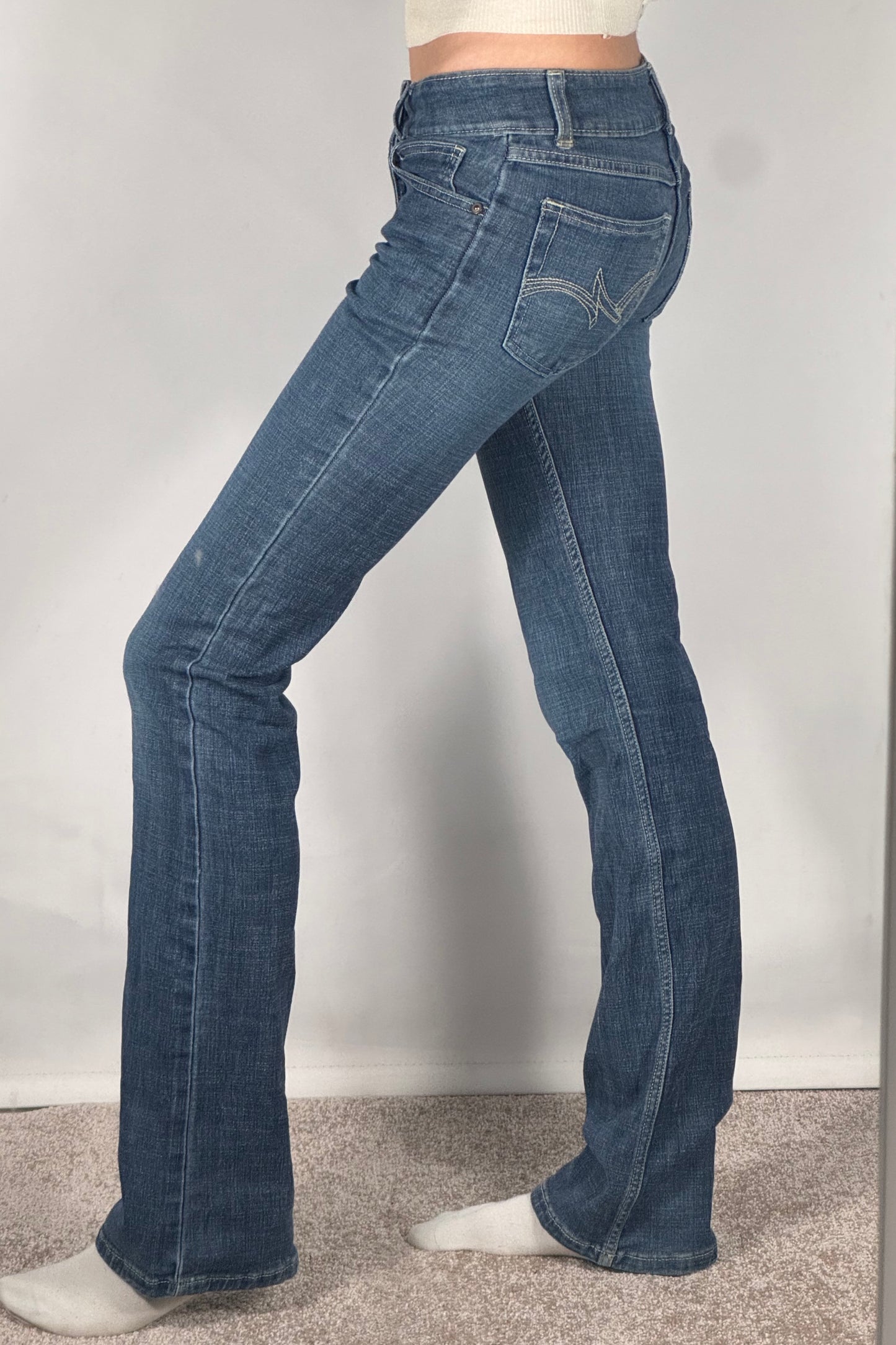 Lågmidjade jeans stl: XXS