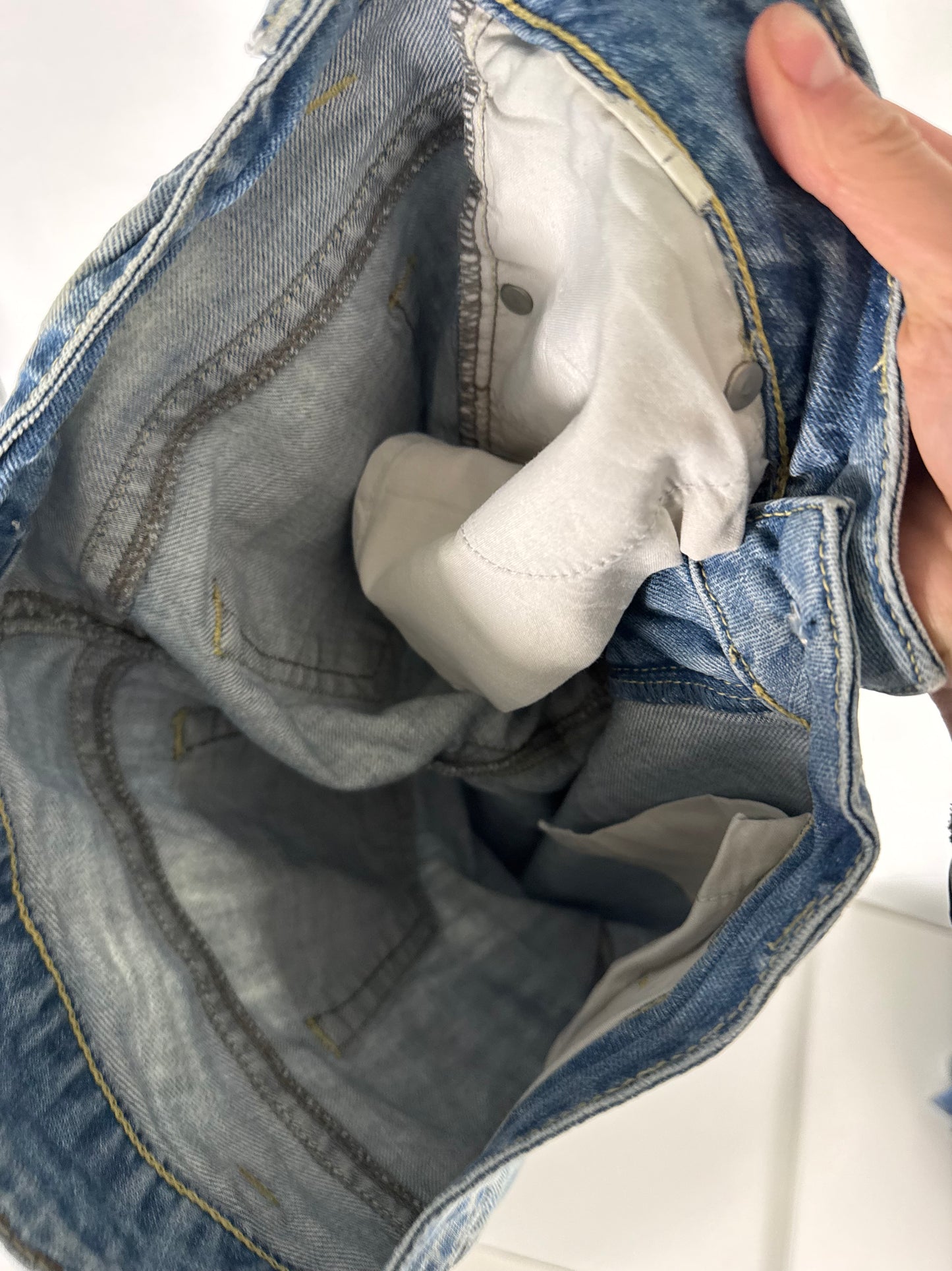 Lågmidjade jeans stl: S
