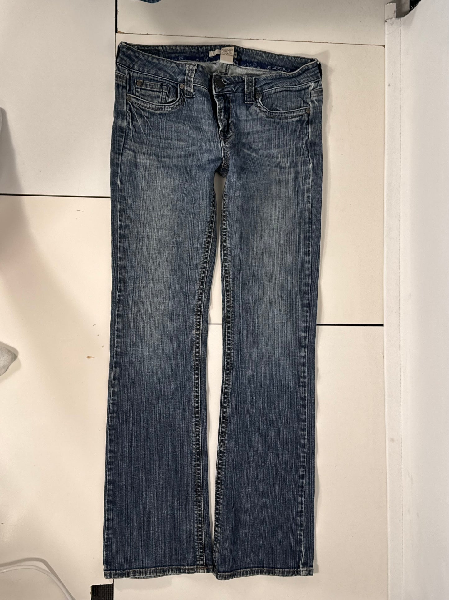 Lavtaljede jeans str: S
