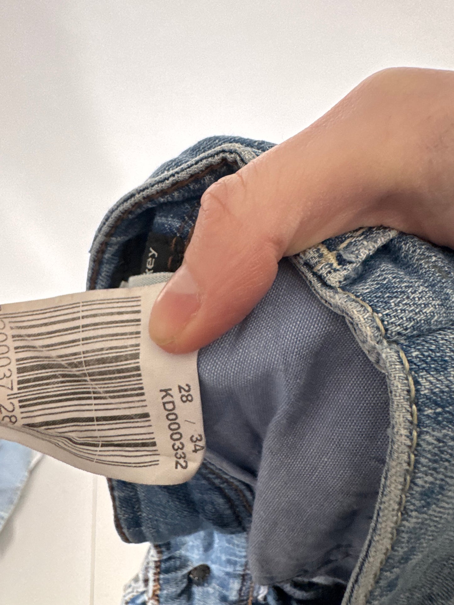 Lågmidjade jeans stl: S