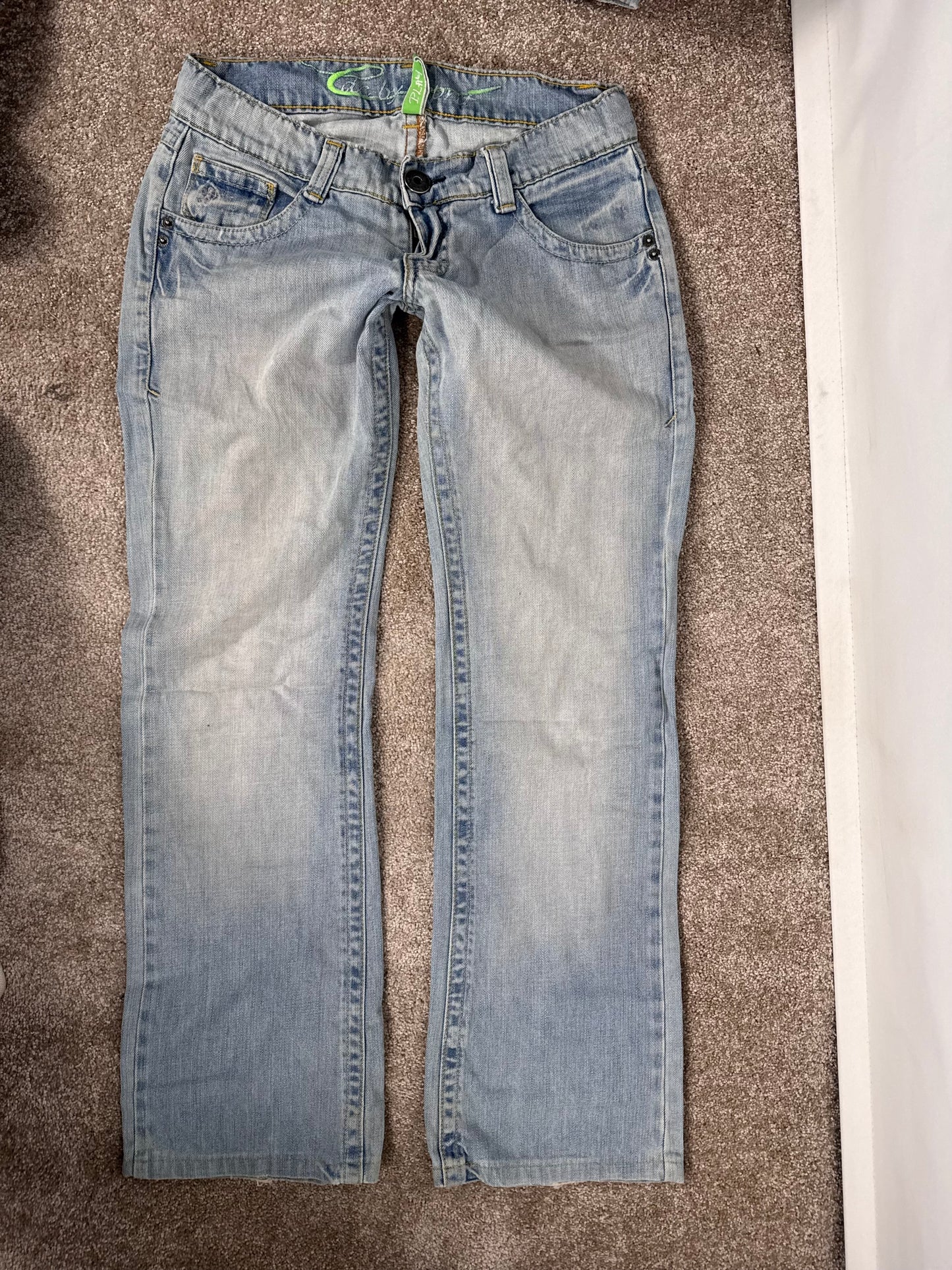 Lågmidjade jeans stl: S