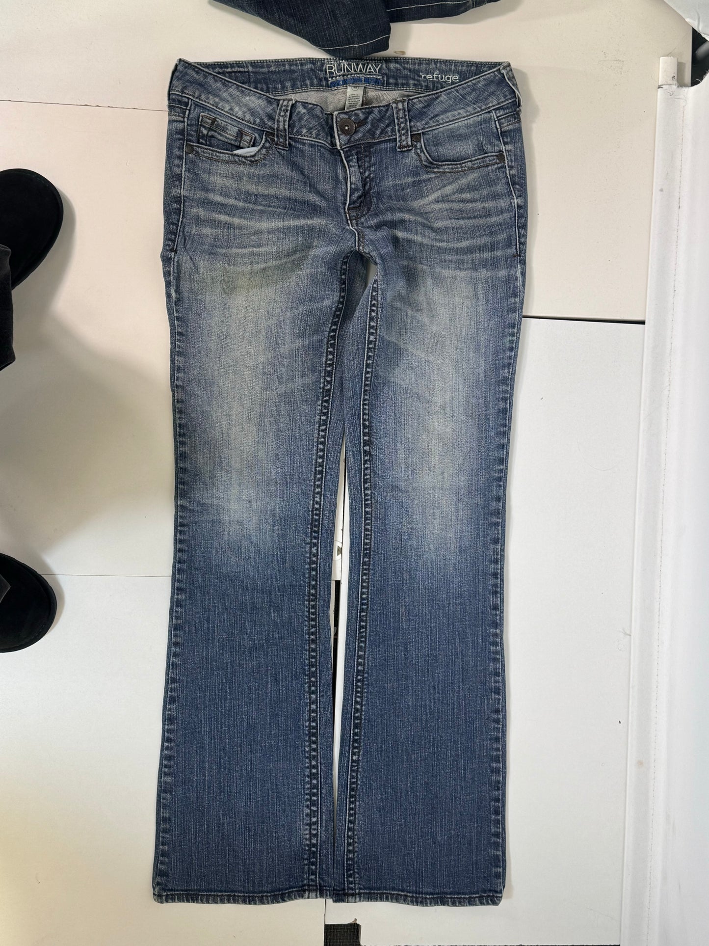 Lågmidjade jeans stl: S/M