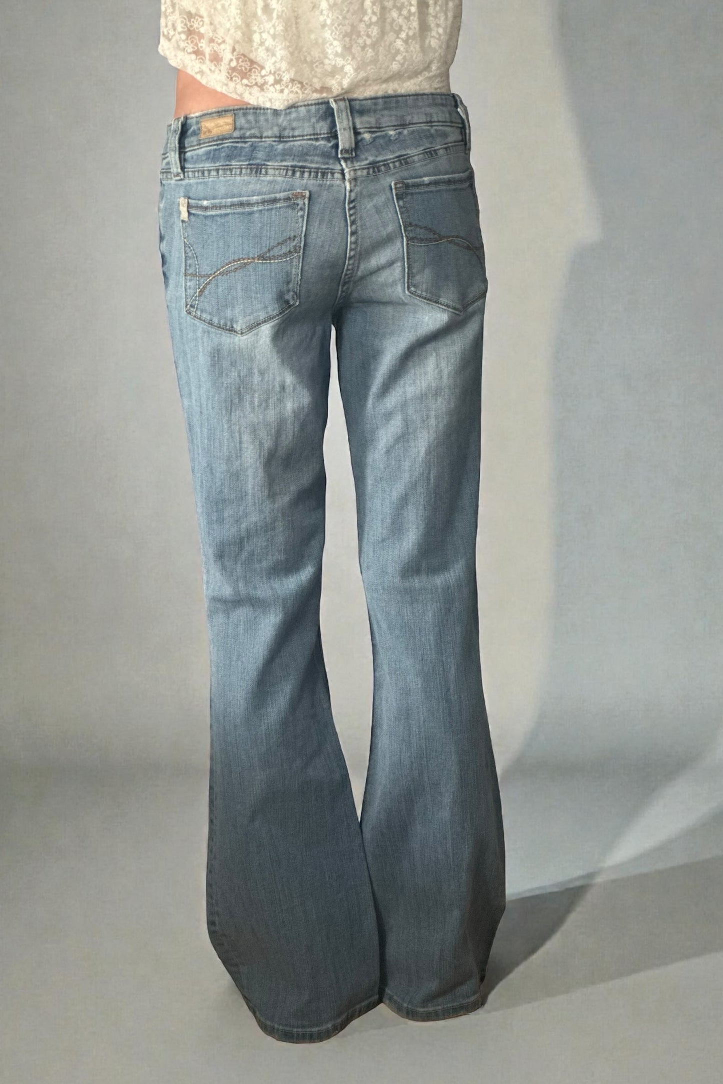 Lågmidjade jeans stl: S