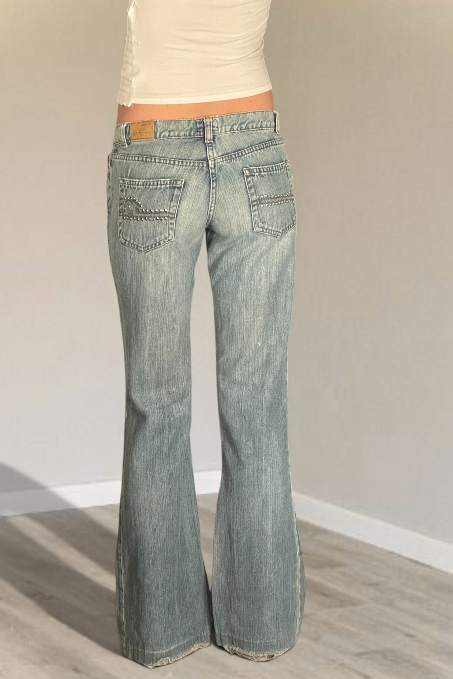 Lågmidjade jeans stl: XS