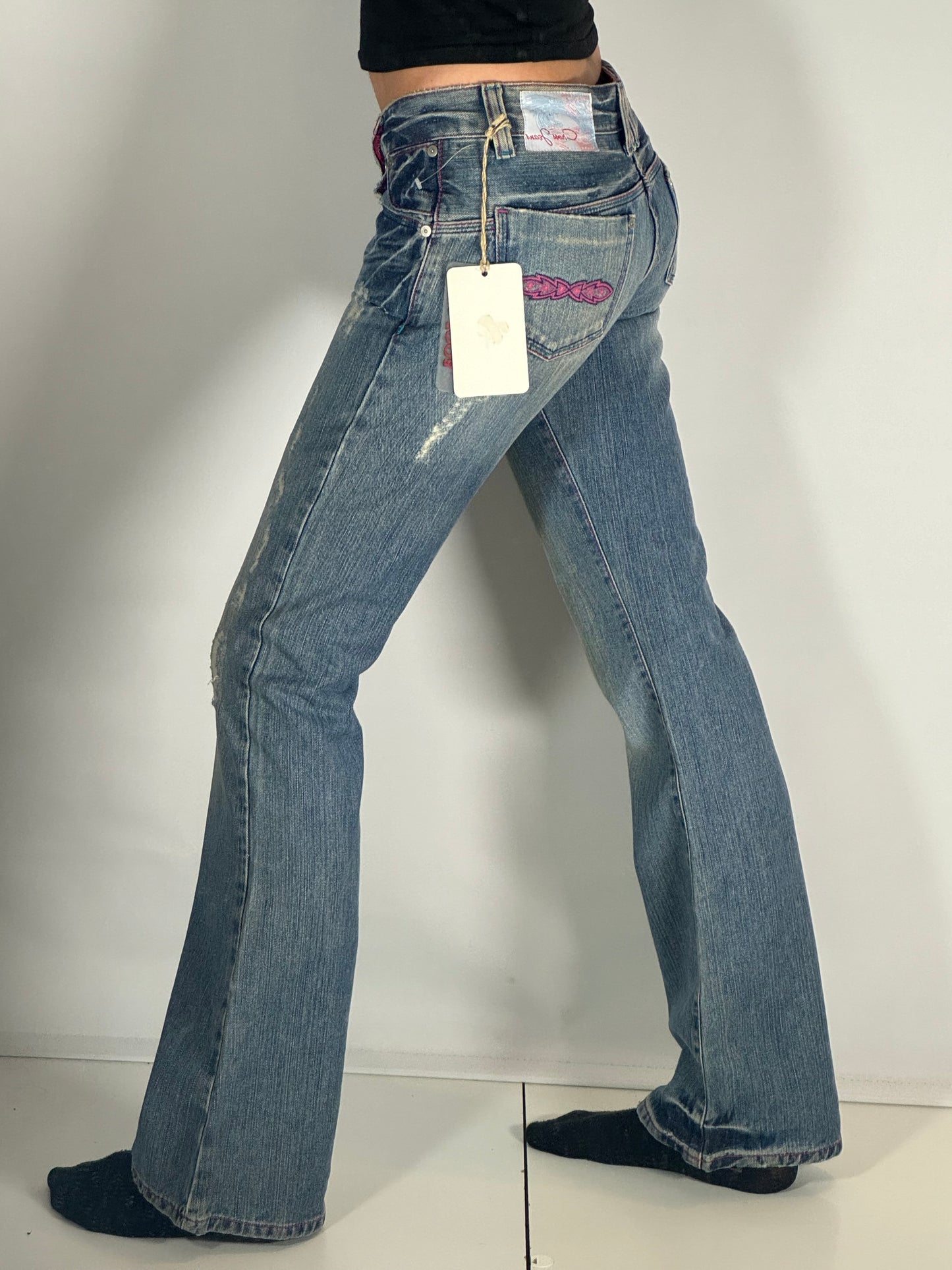 Lågmidjade jeans stl: XS