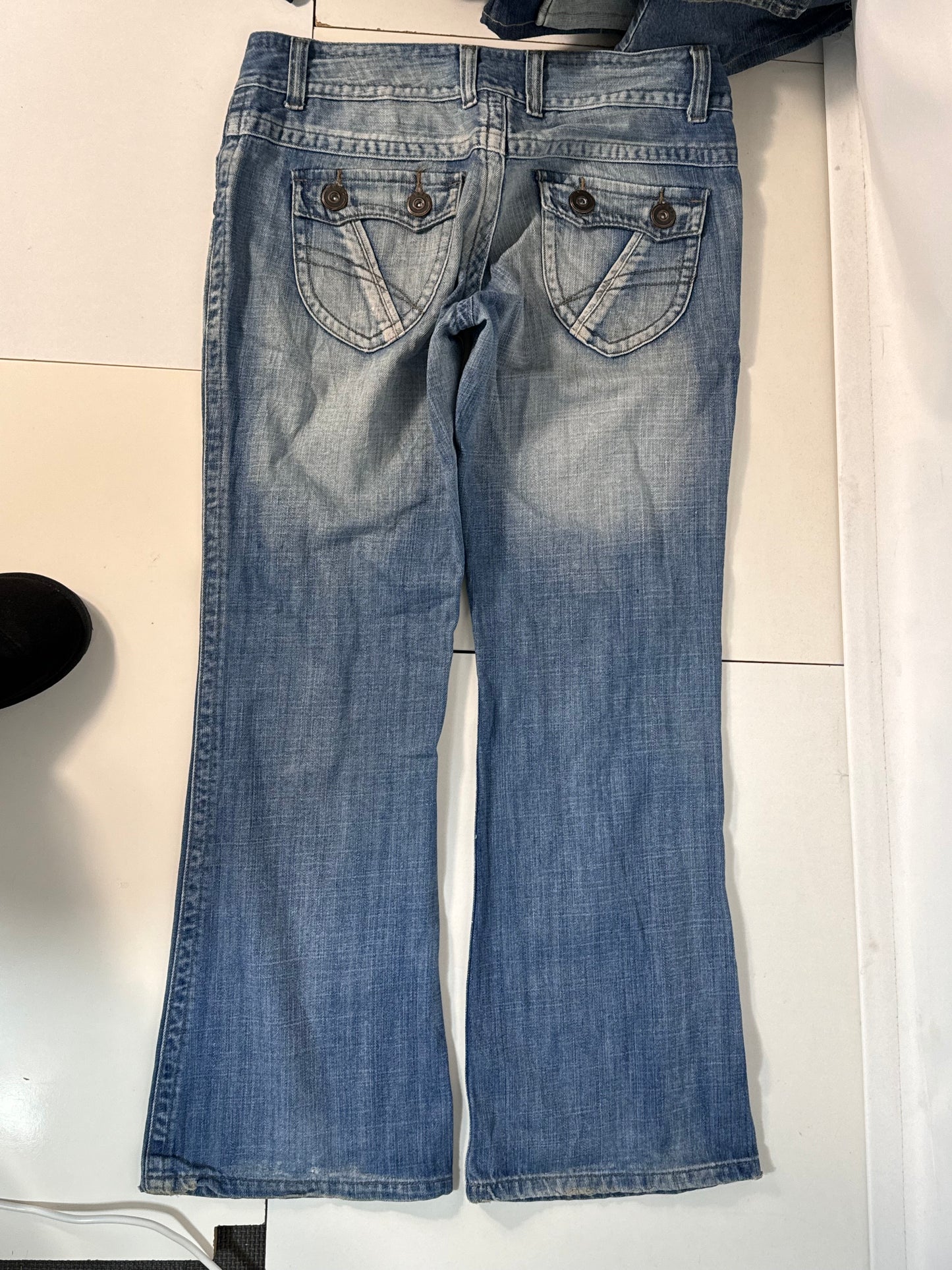 Lågmidjade jeans stl: M