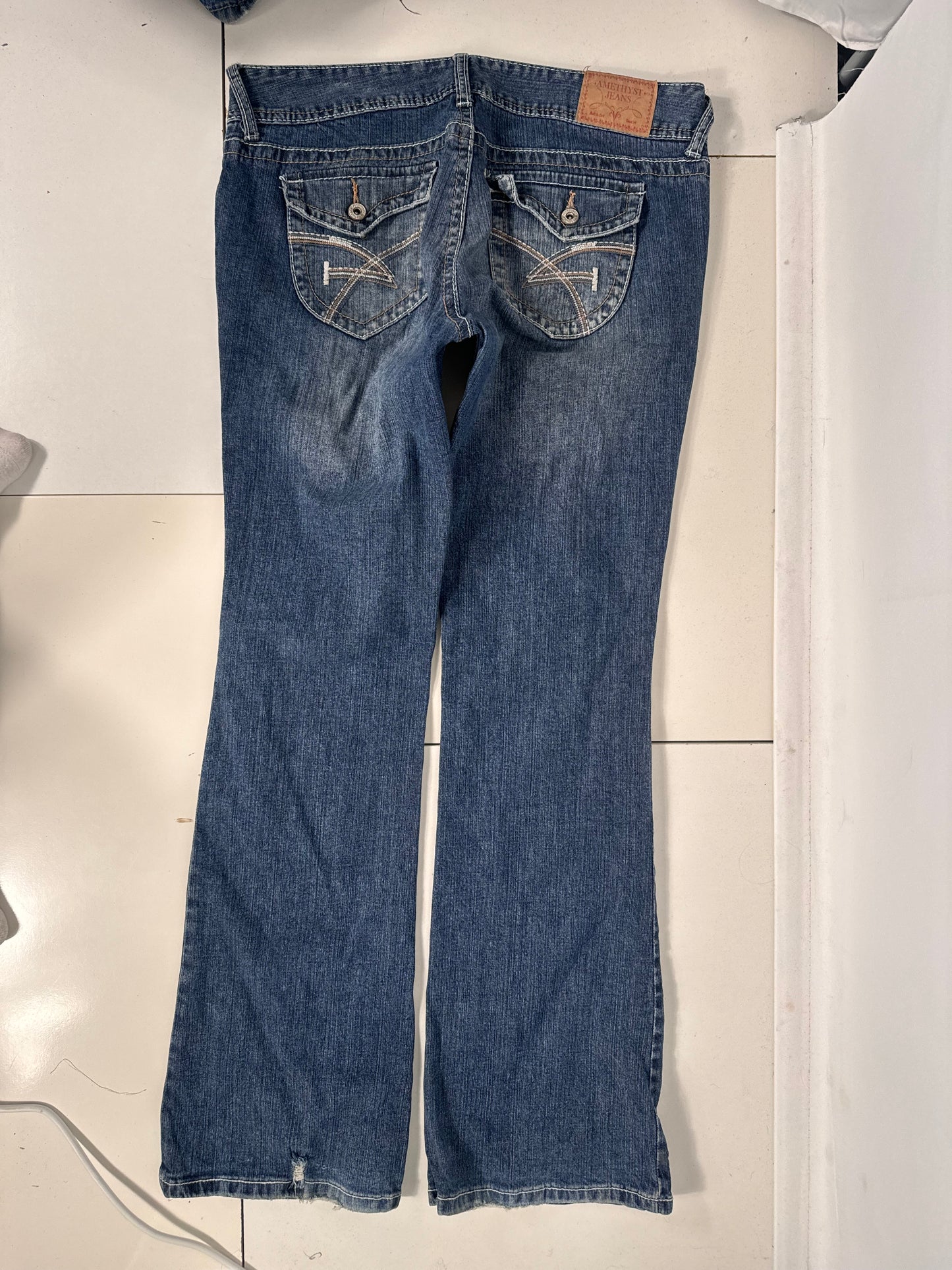 Lågmidjade jeans stl: M