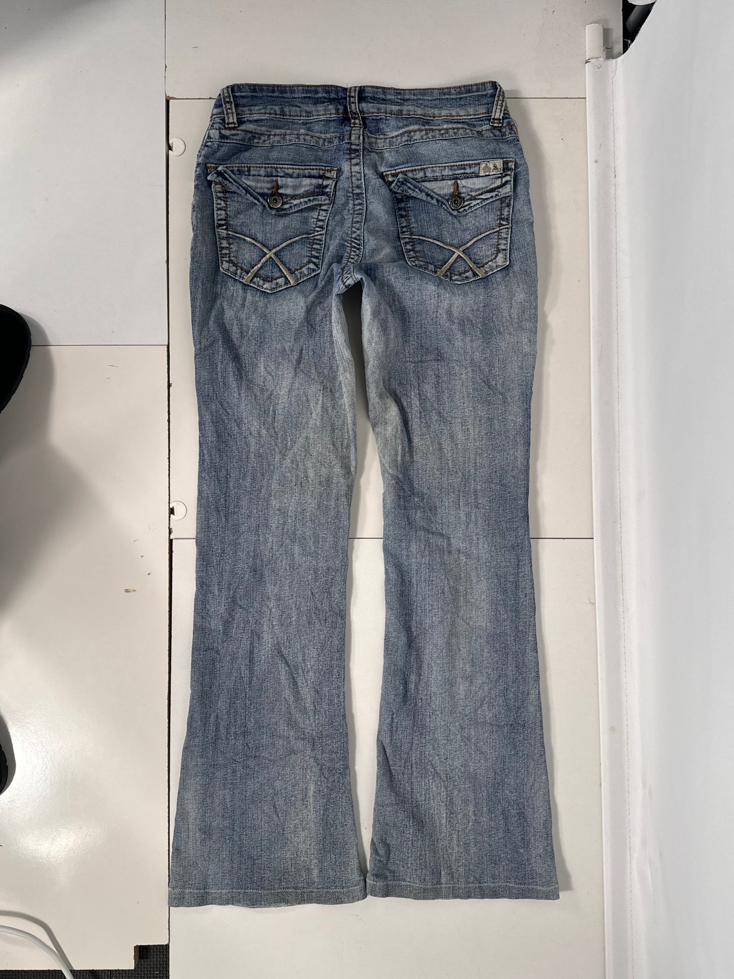 Lågmidjade jeans stl: S
