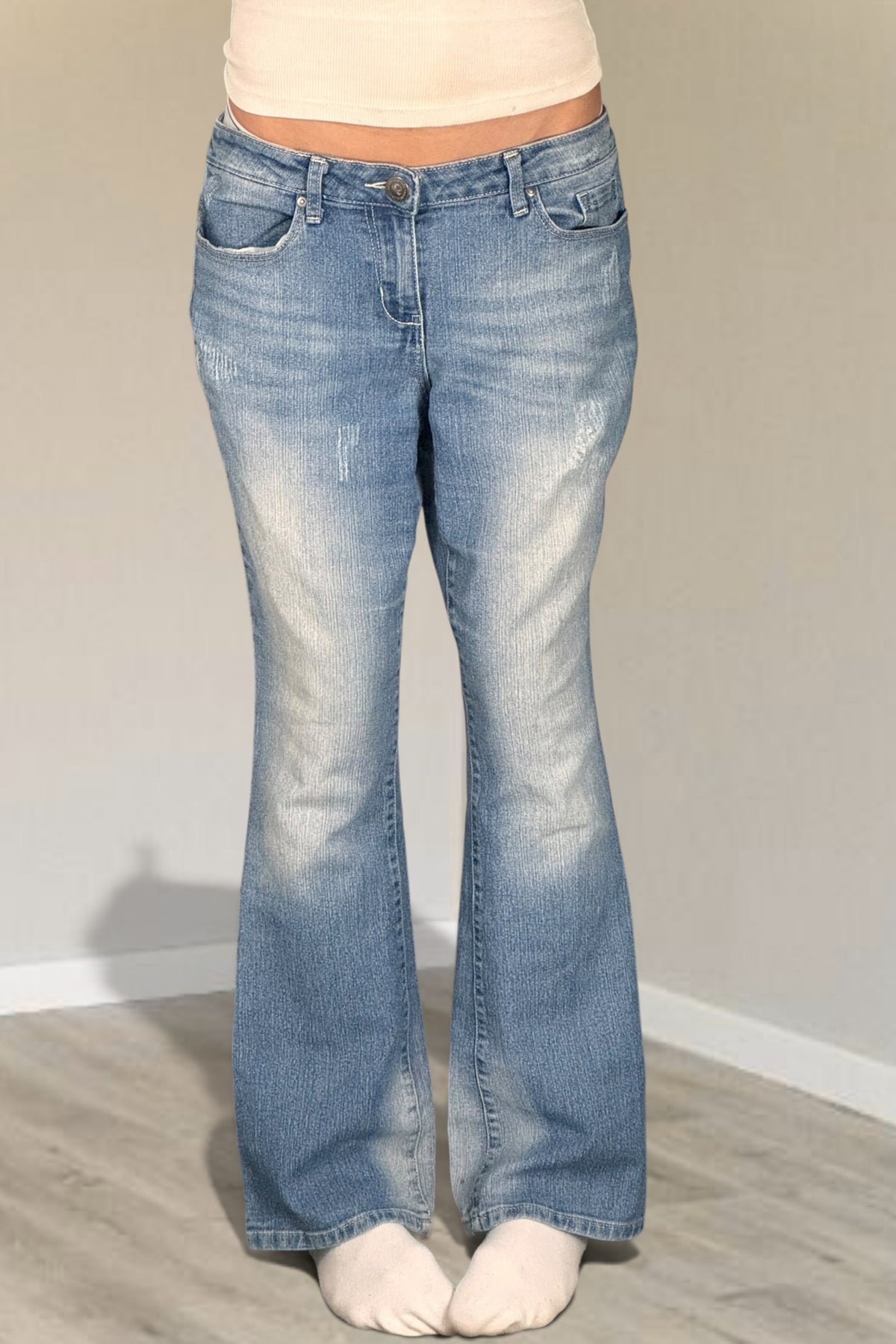 Lågmidjade jeans stl: M