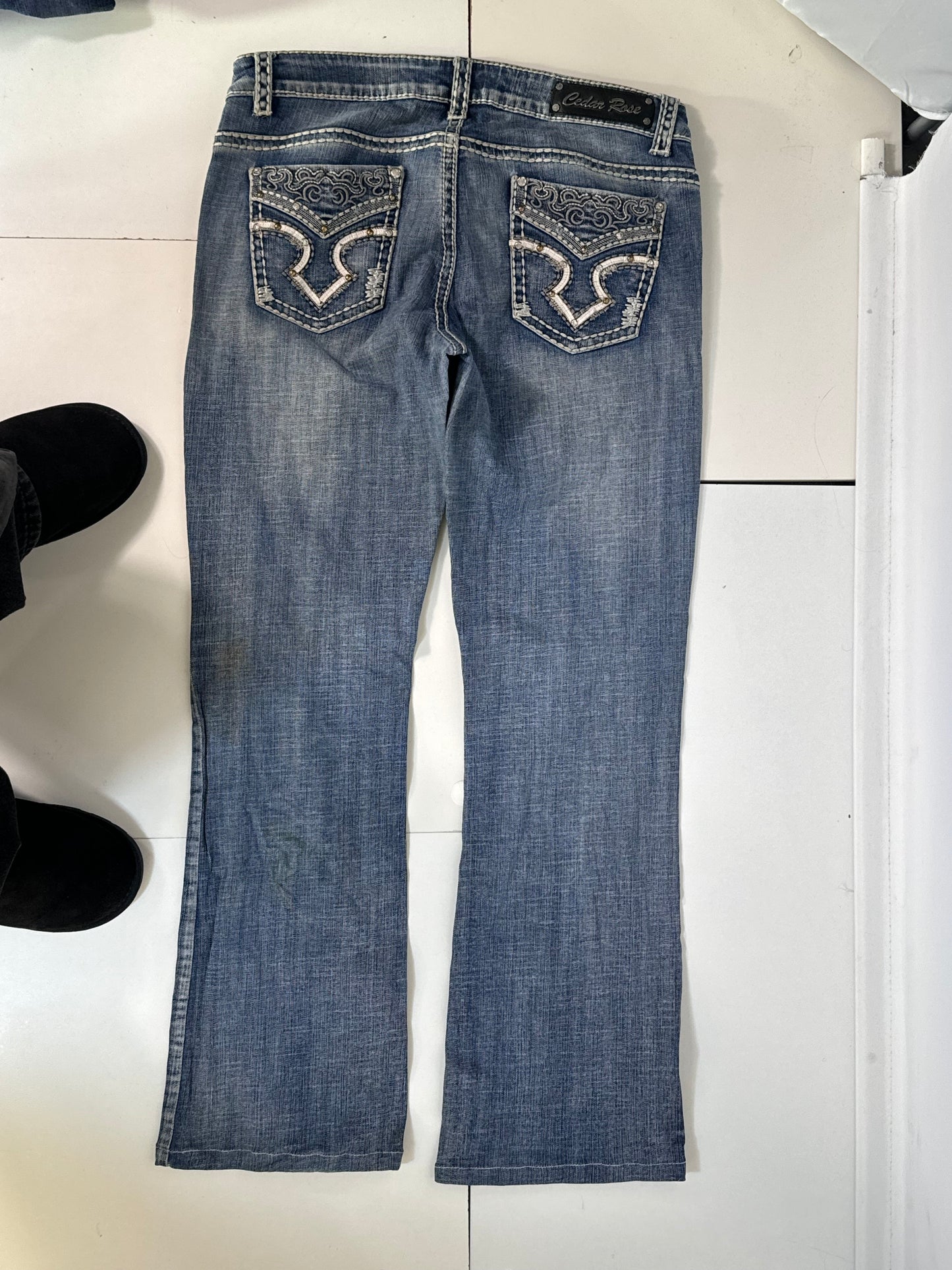Lågmidjade jeans stl: M