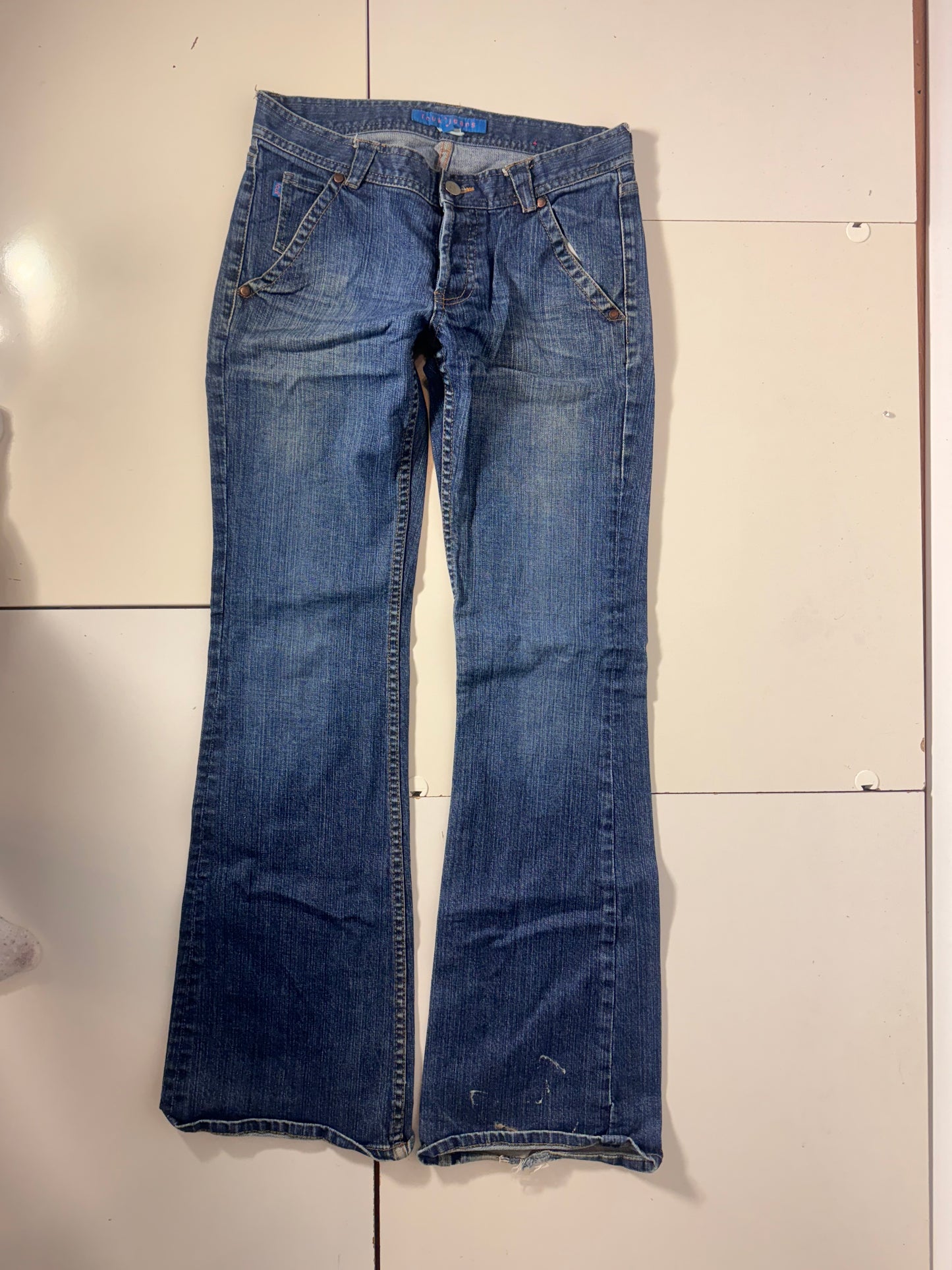 Lågmidjade jeans stl: