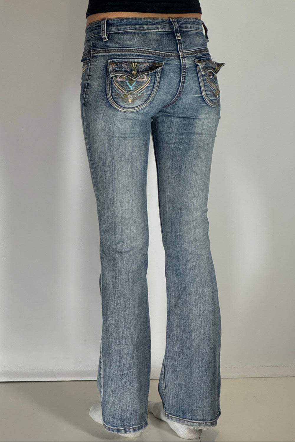Lågmidjade jeans stl: XS