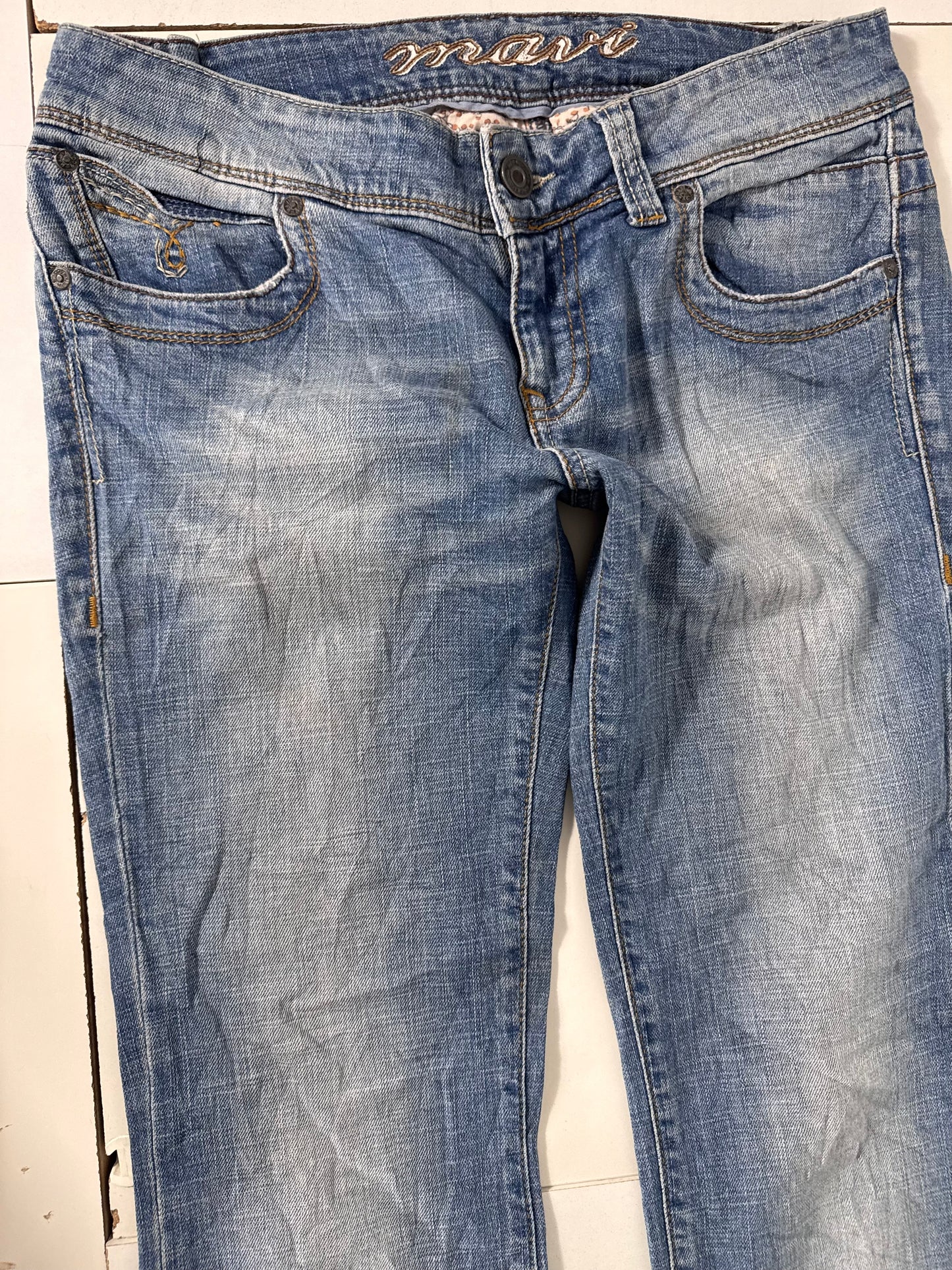 Lågmidjade jeans stl: S