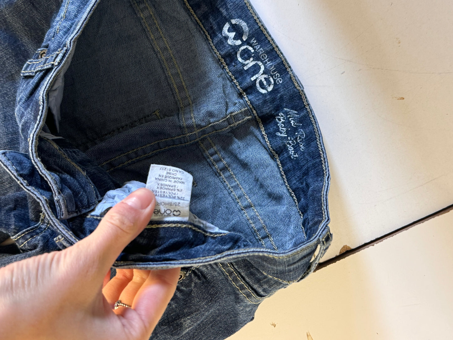 Lågmidjade jeans stl: XXS