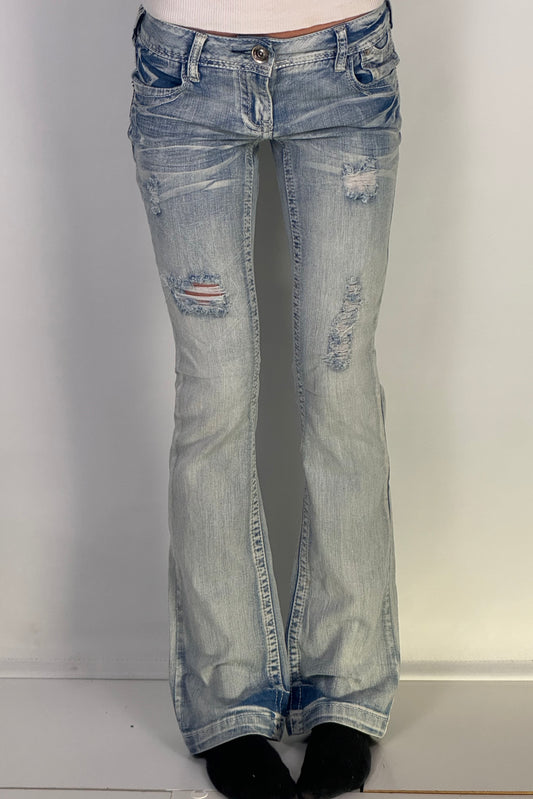 Lågmidjade jeans stl: XS