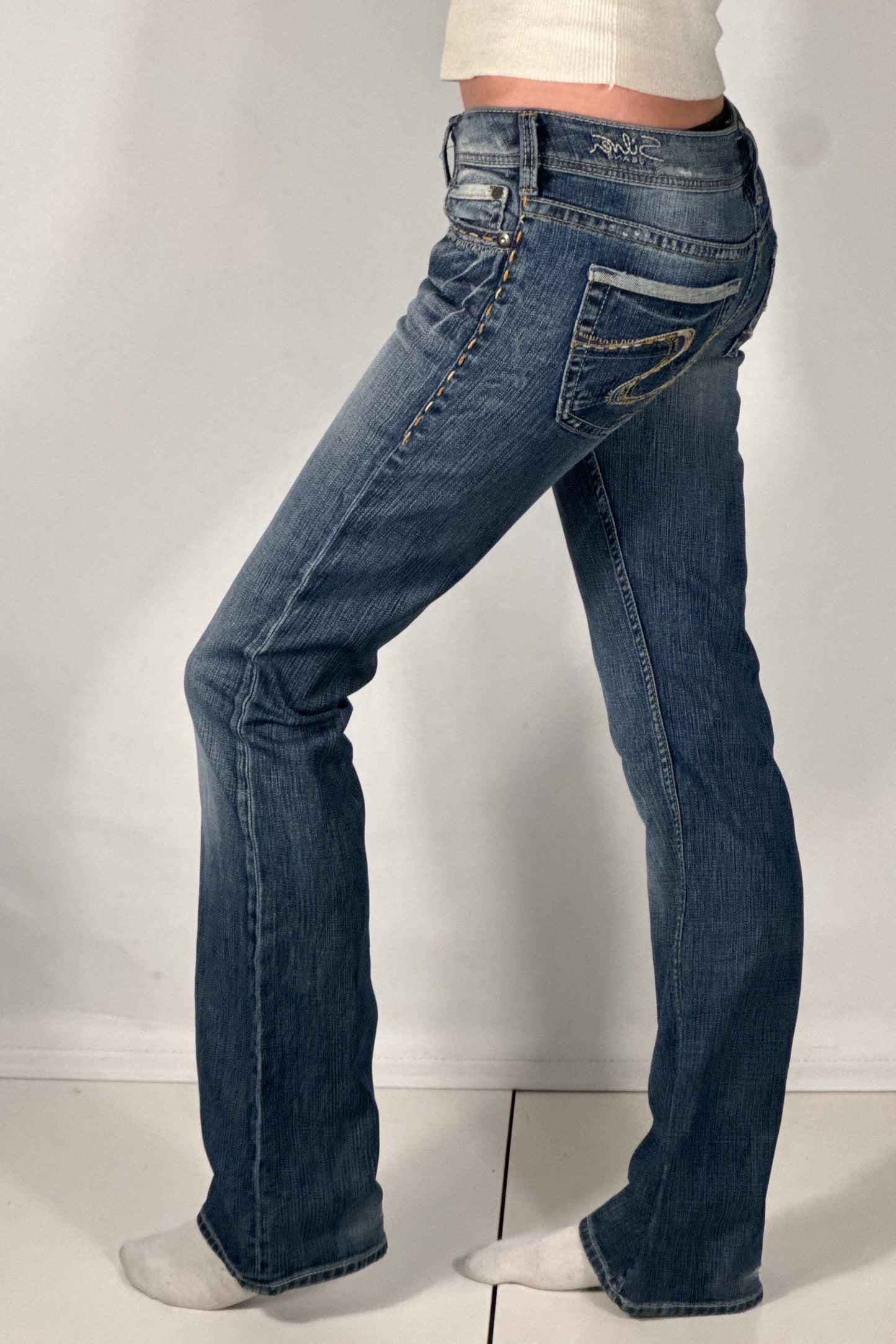 Lavtaljede jeans str: XS