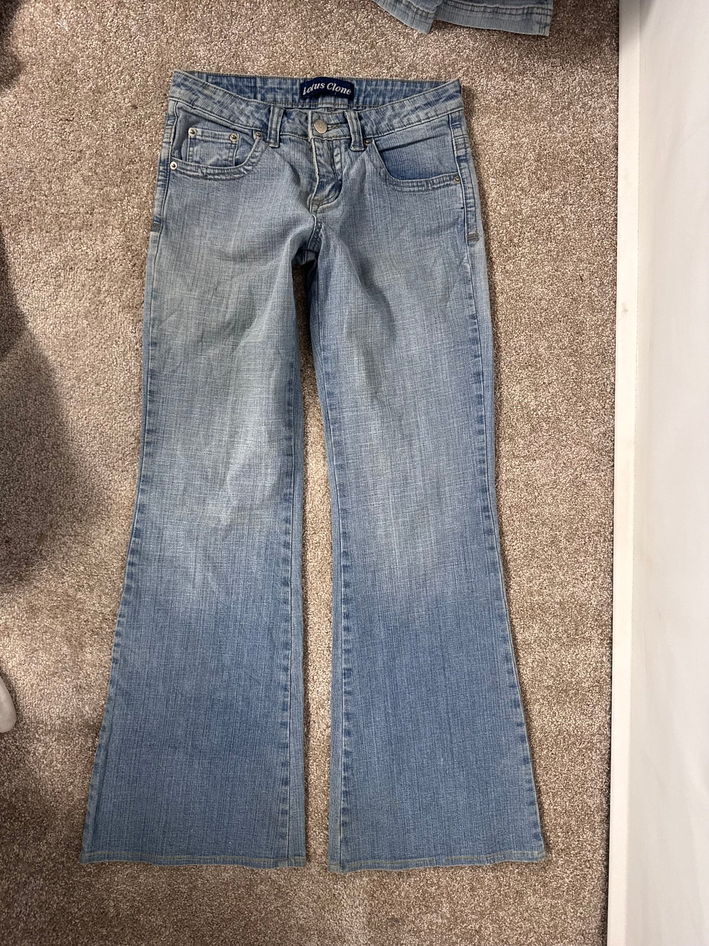 Lågmidjade jeans stl: XS