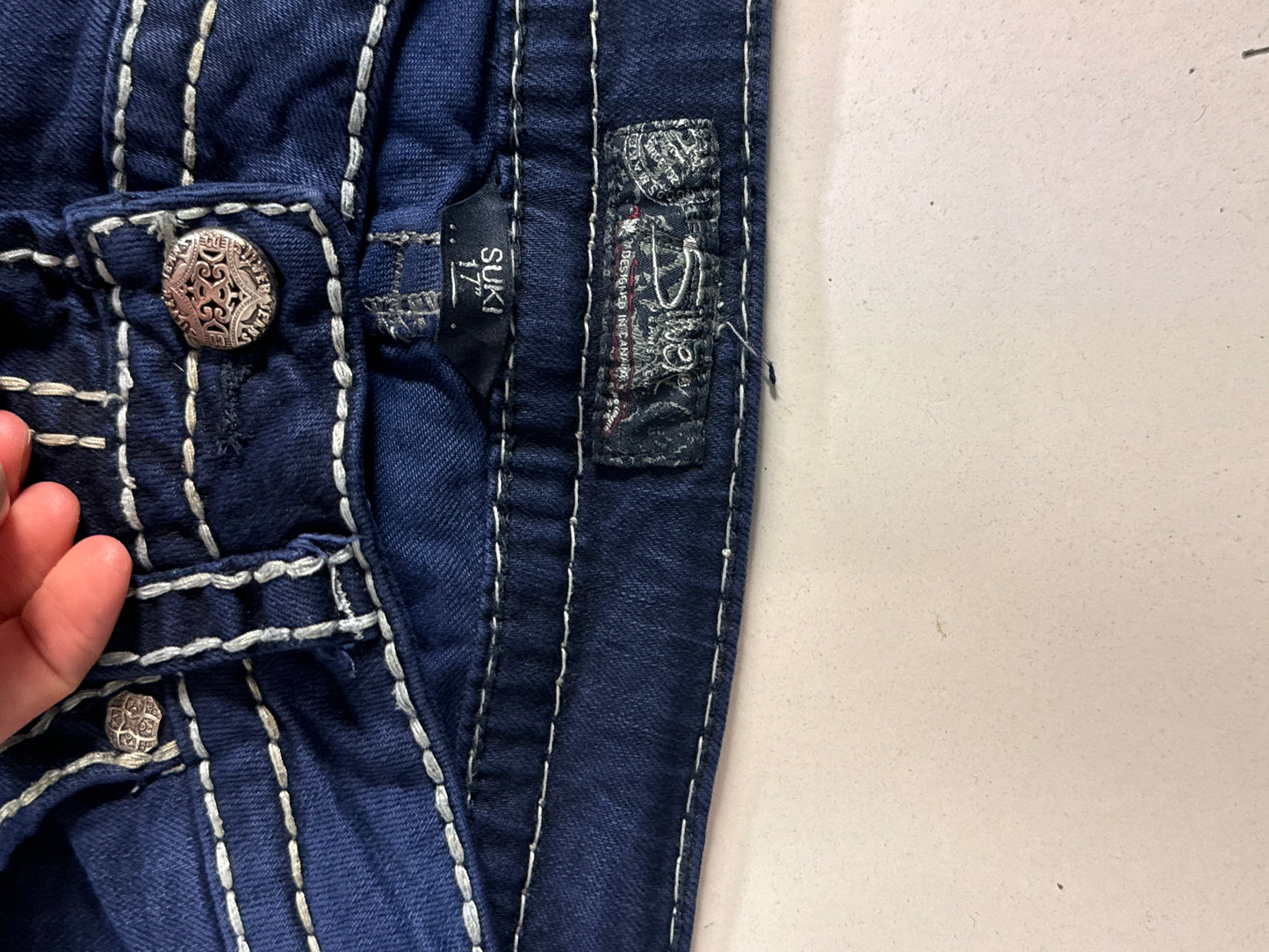 Lågmidjade jeans stl: S