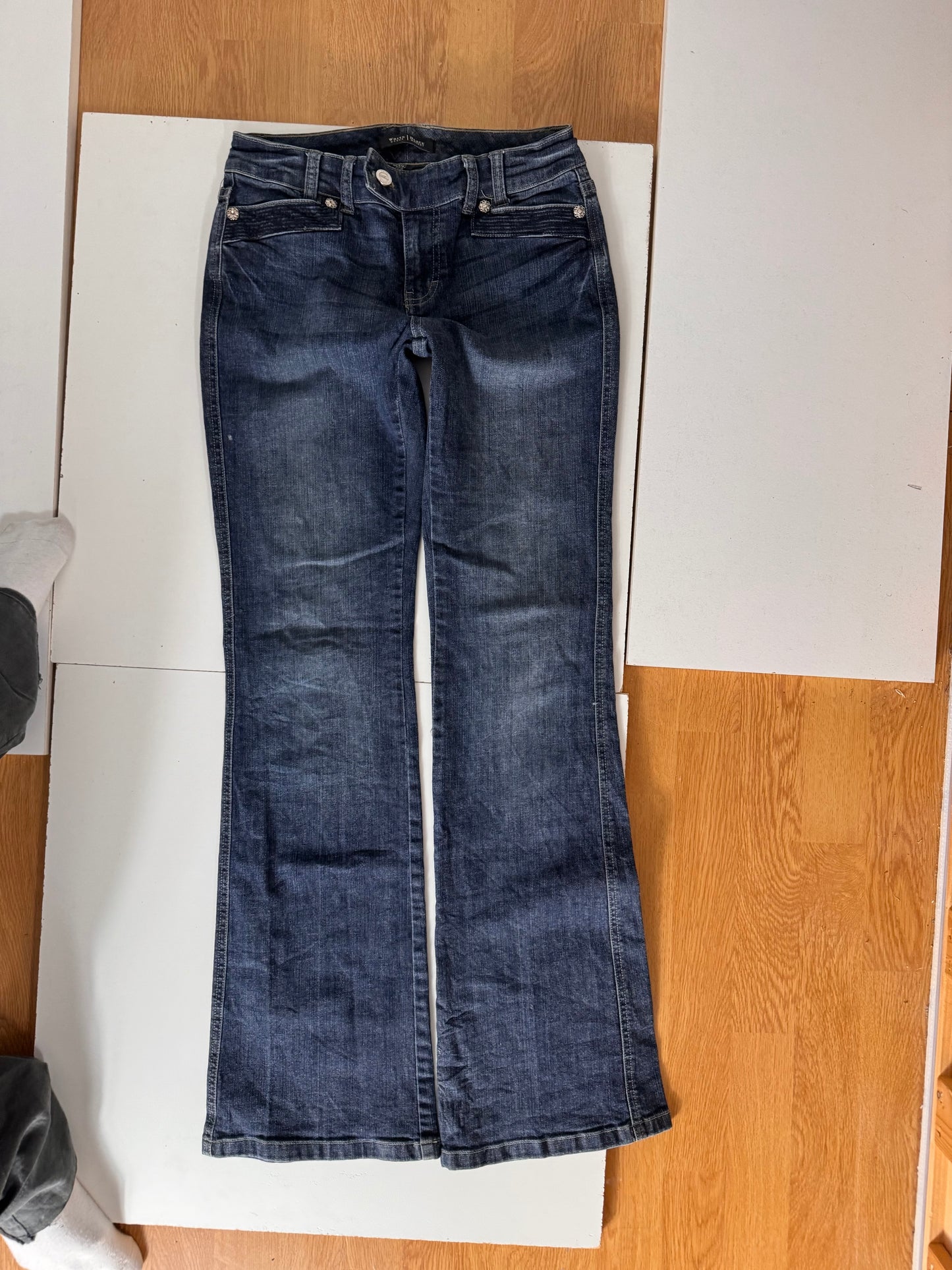 Lågmidjade jeans stl: XS