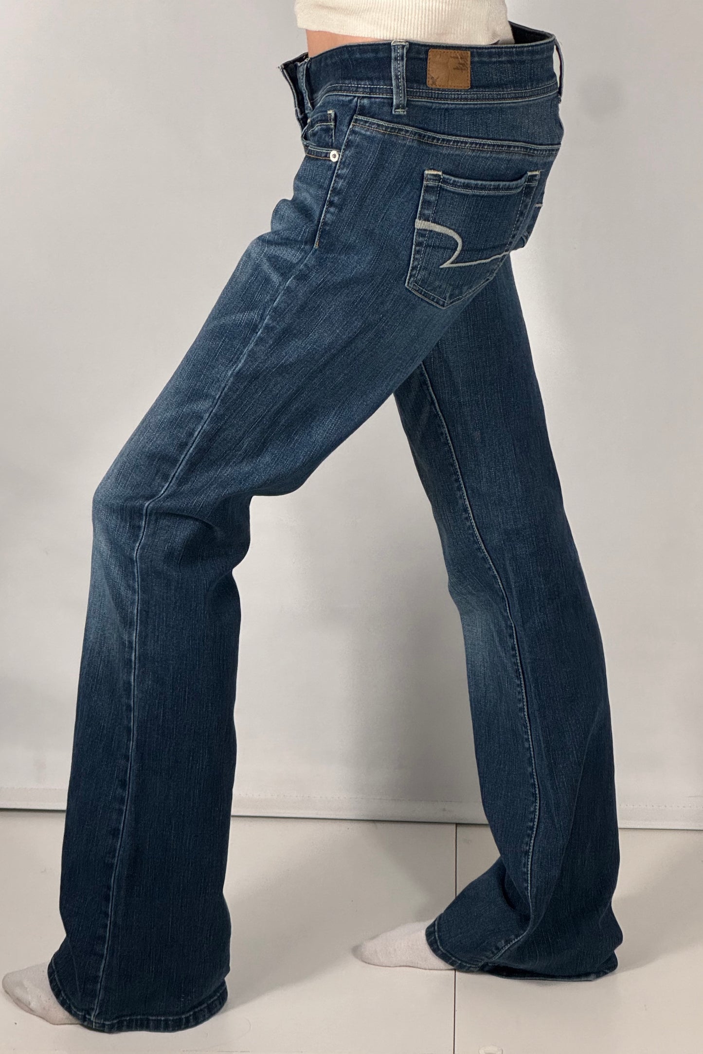 Lågmidjade jeans stl: M