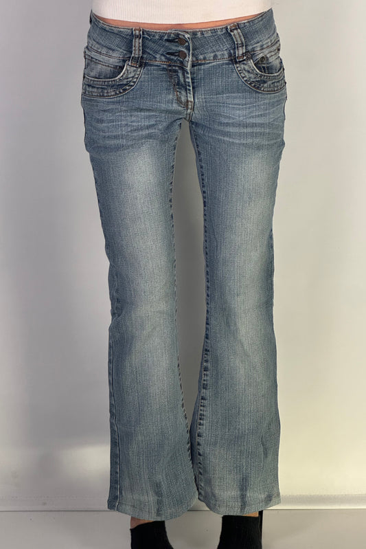 Lågmidjade jeans stl: XS