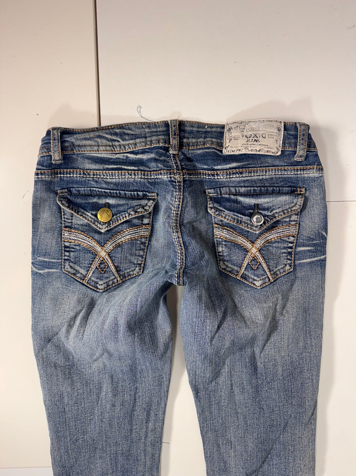 Lågmidjade jeans stl: XS