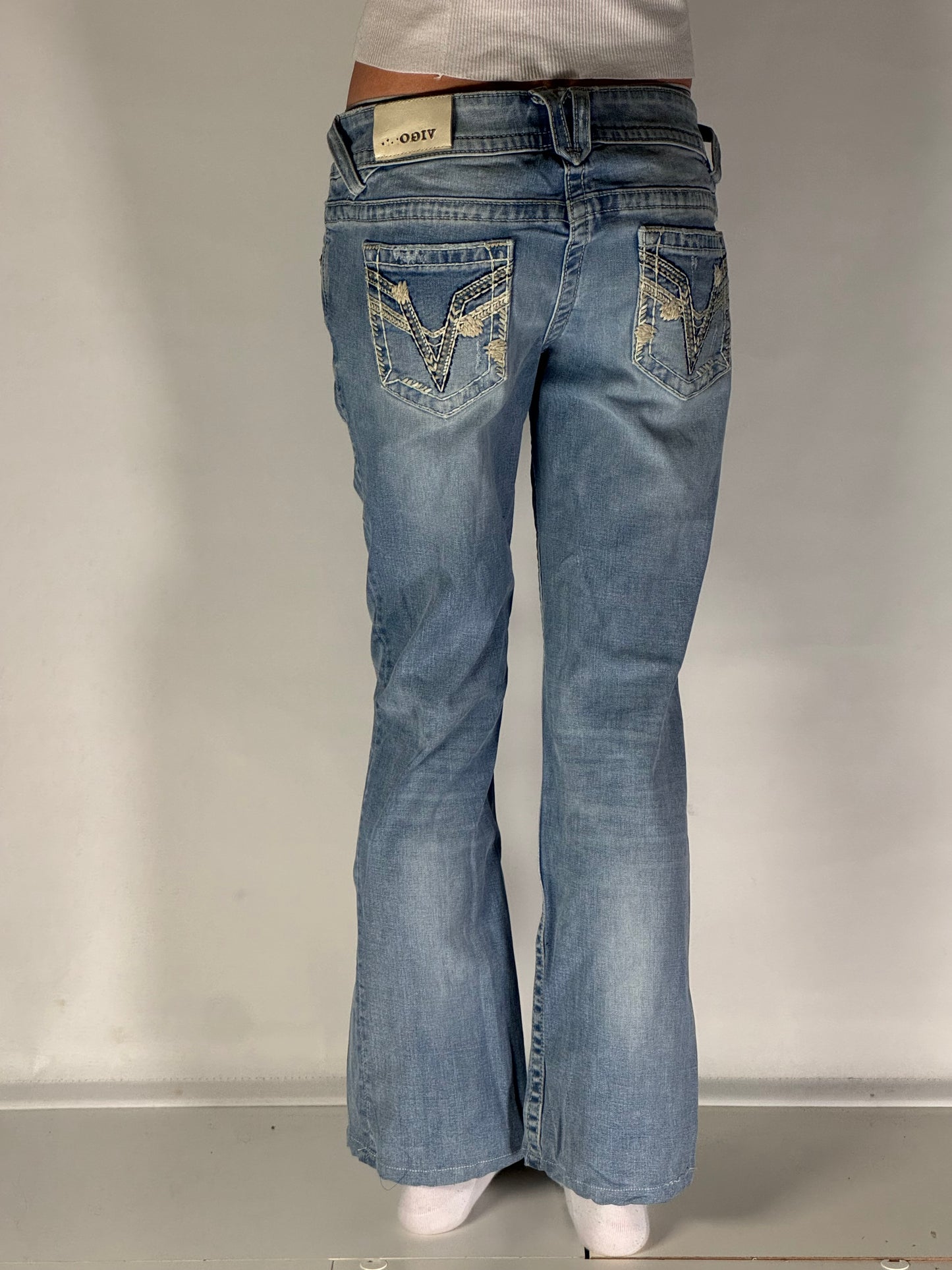 Lågmidjade jeans stl: S