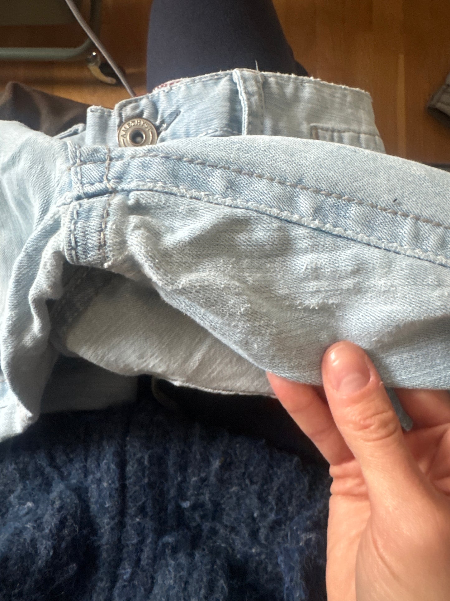 Lågmidjade jeans stl: S