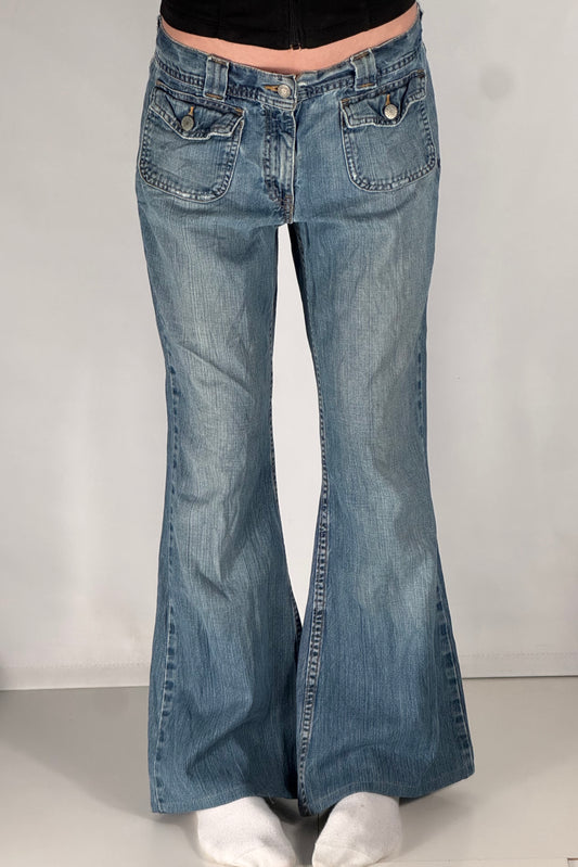 Lågmidjade jeans stl: L