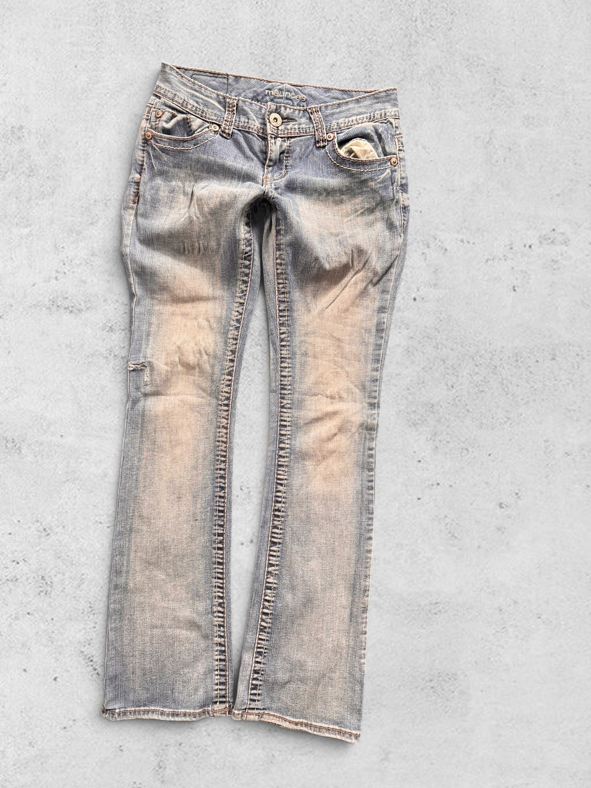 Lågmidjade jeans stl: XS
