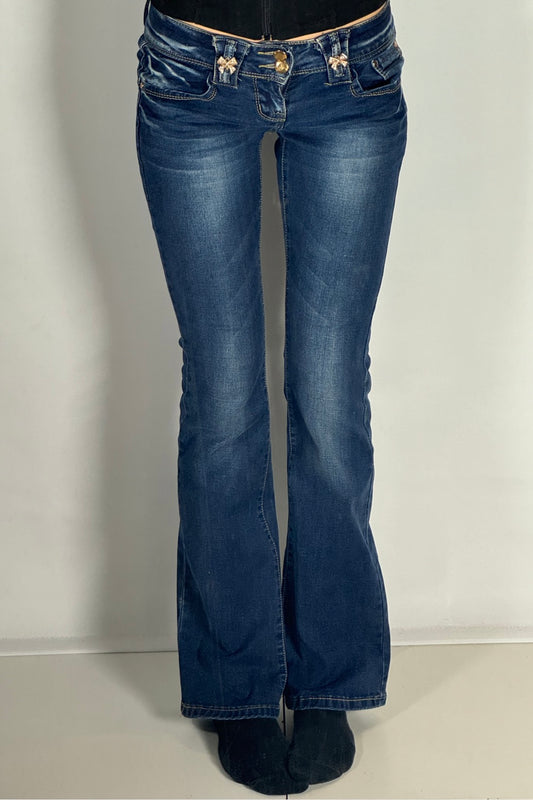 Lågmidjade jeans stl: XS/S