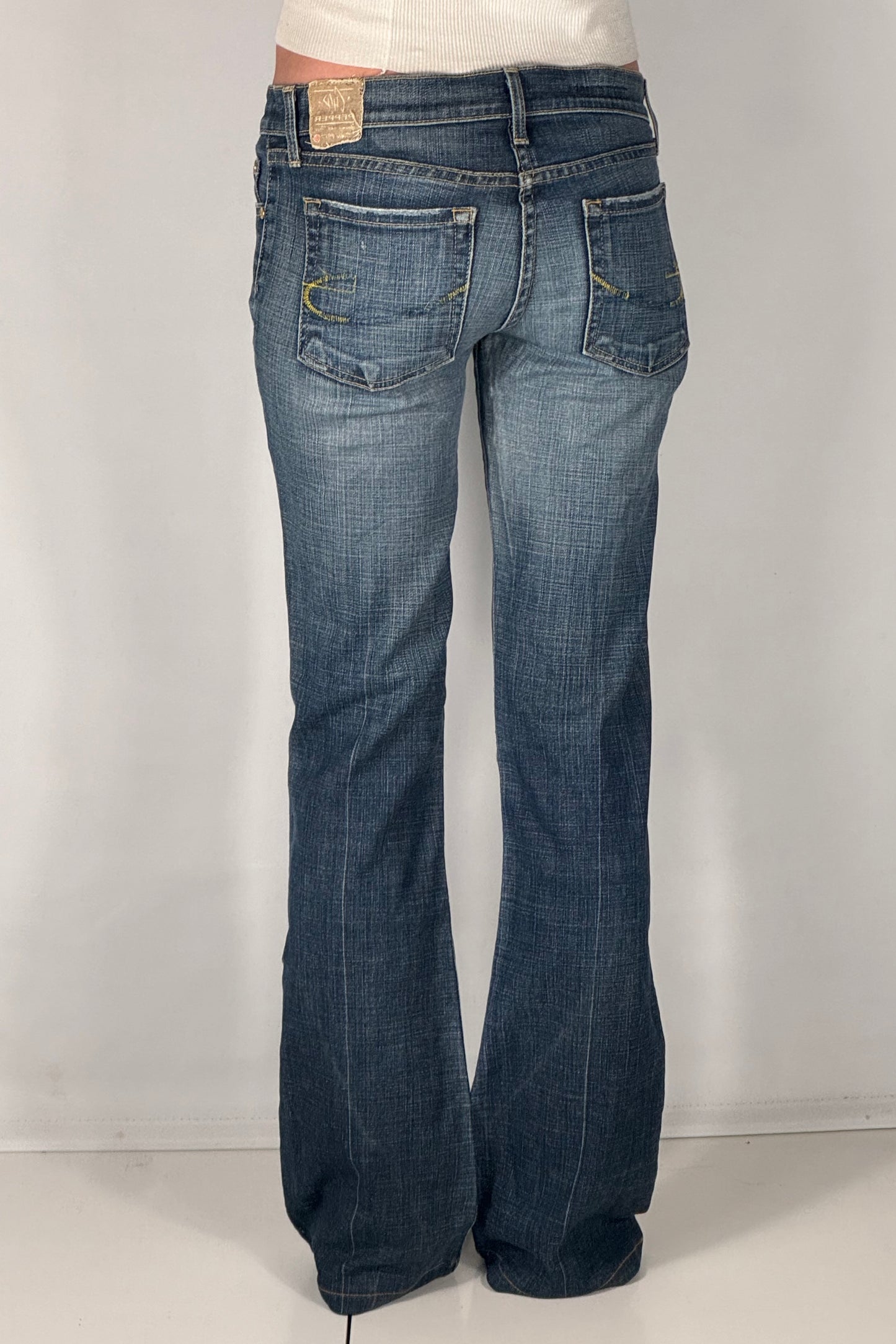 Lavlivede jeans str: XS