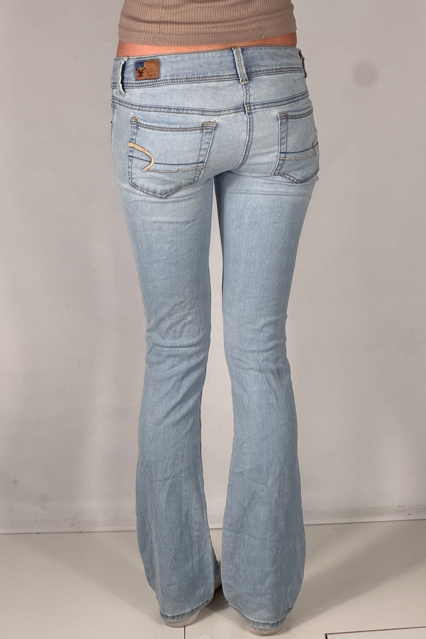 Lavlivede jeans str: XS