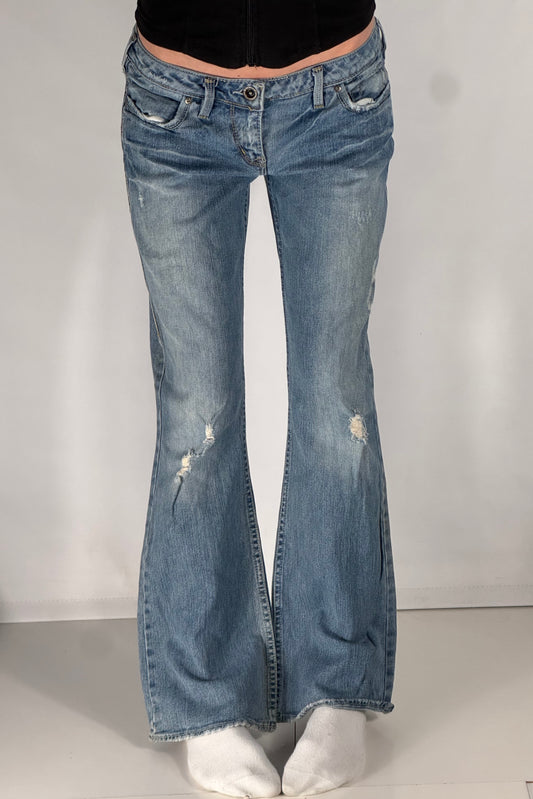 Lågmidjade jeans stl: S