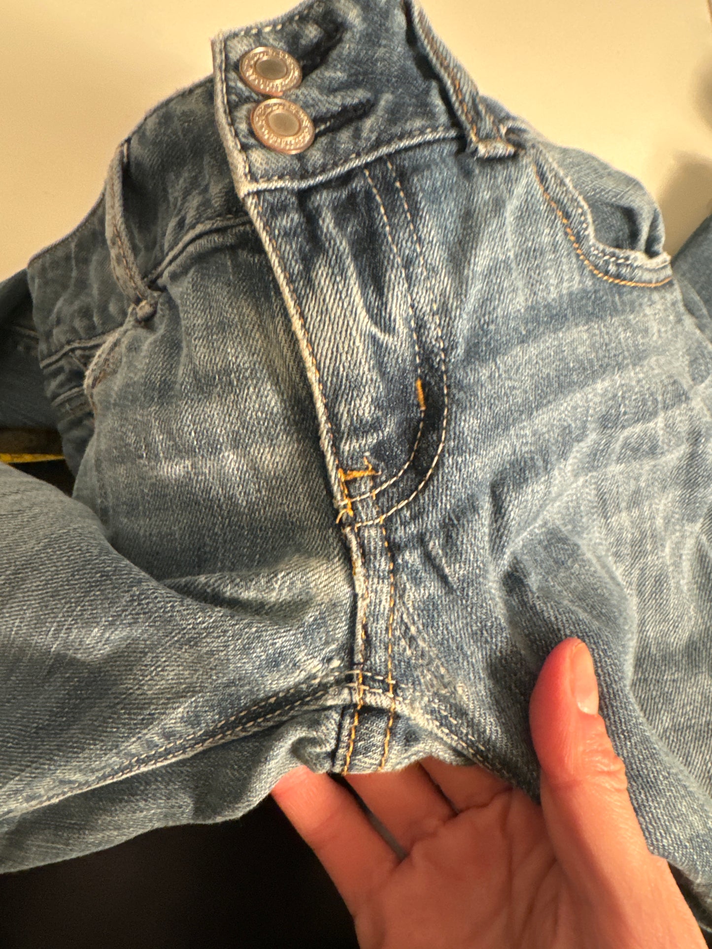 Lavtaljede jeans str: XS/S